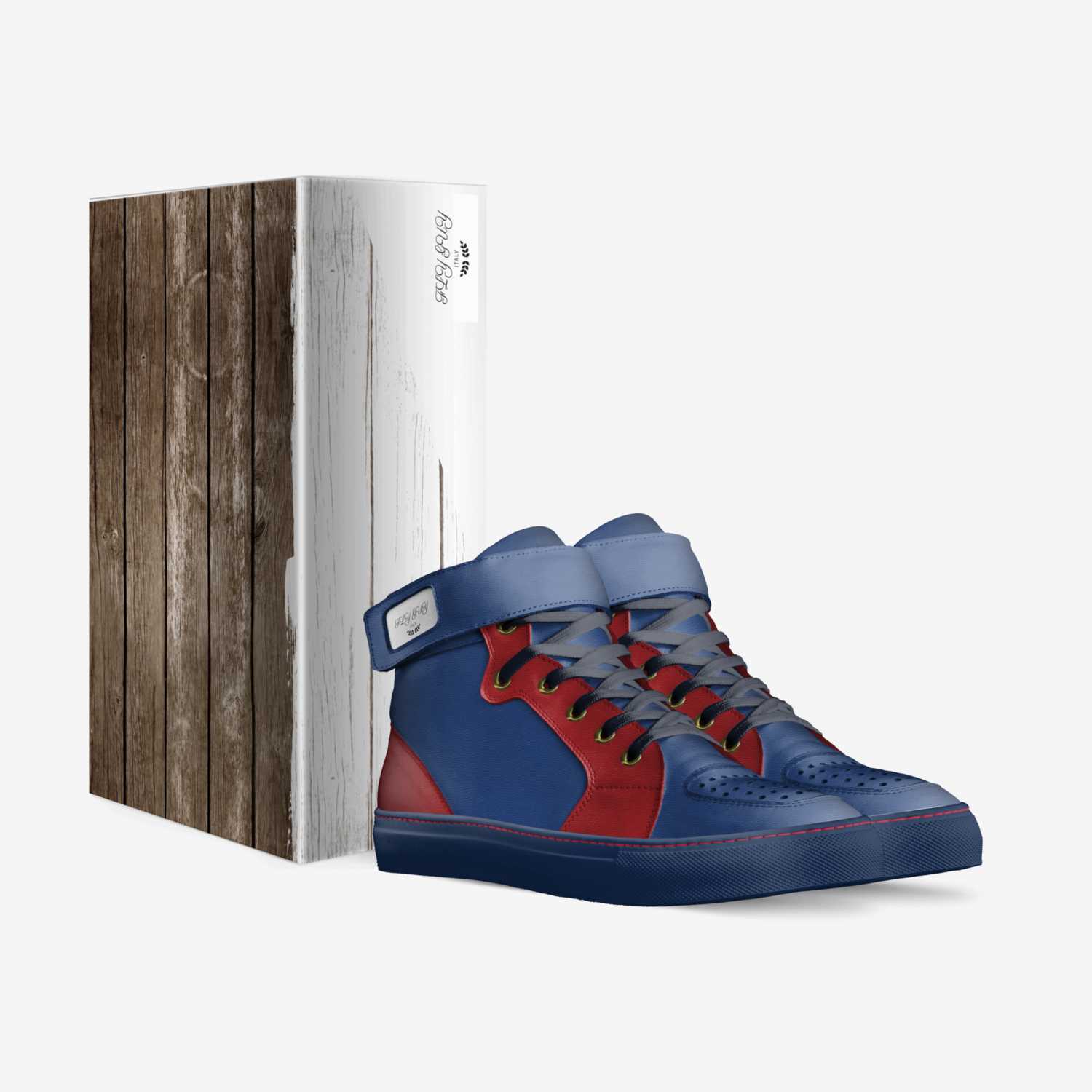 FLY GUY custom made in Italy shoes by Dashawn Burns | Box view
