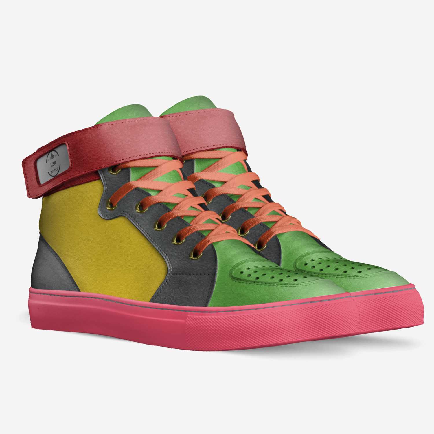 HBN custom made in Italy shoes by David | Double view