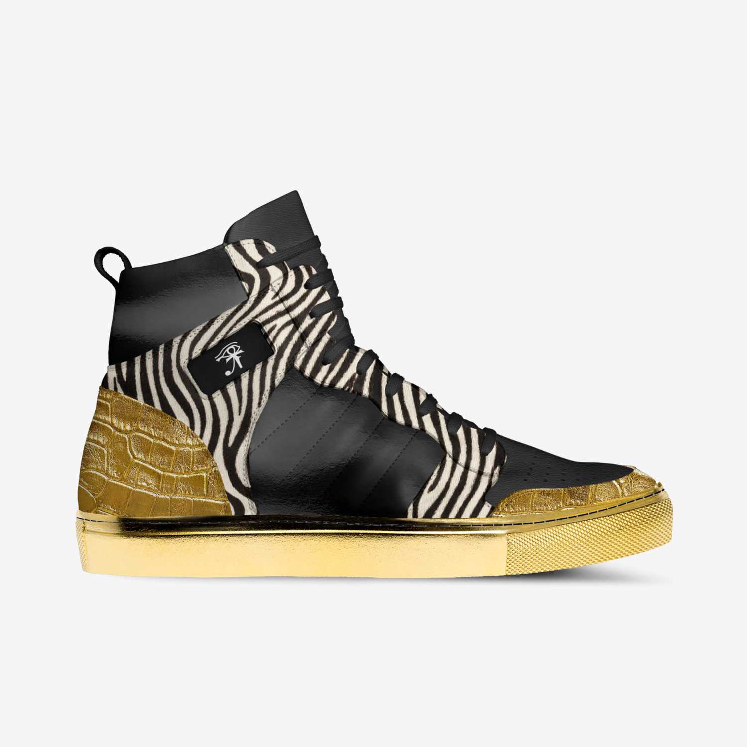 Mansa Musa custom made in Italy shoes by Dnbe Apparel | Side view