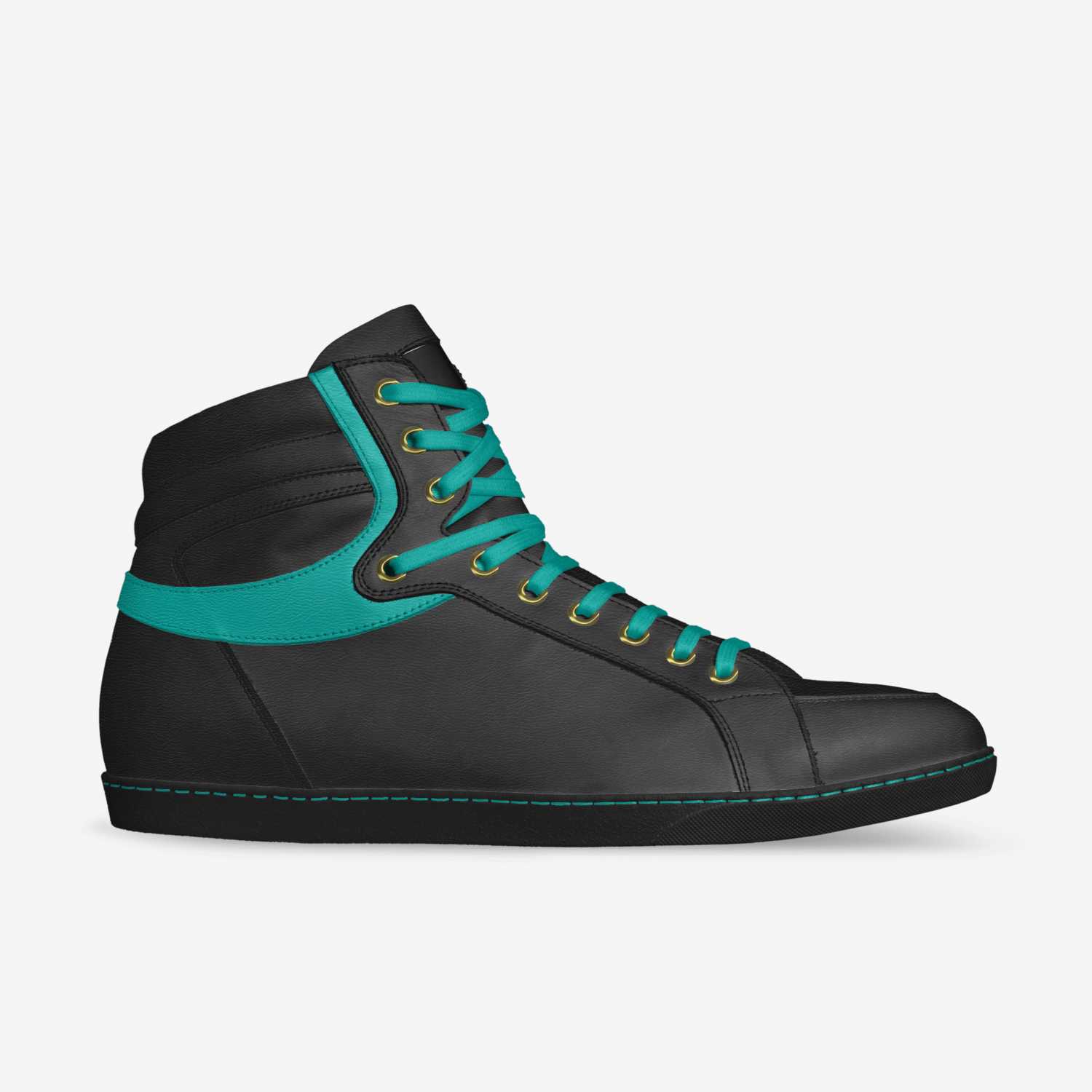 Misfits custom made in Italy shoes by Gay | Side view