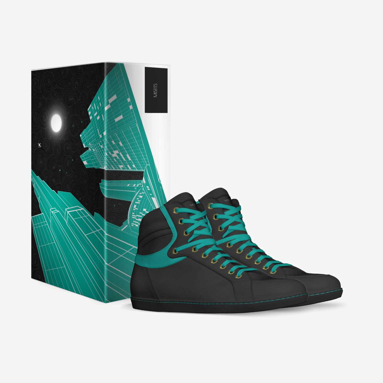 Misfits custom made in Italy shoes by Gay | Box view