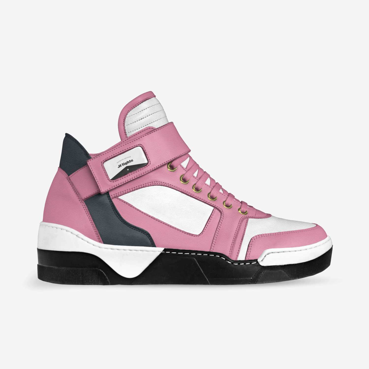 Jay fly custom made in Italy shoes by Tyrone Simmons | Side view