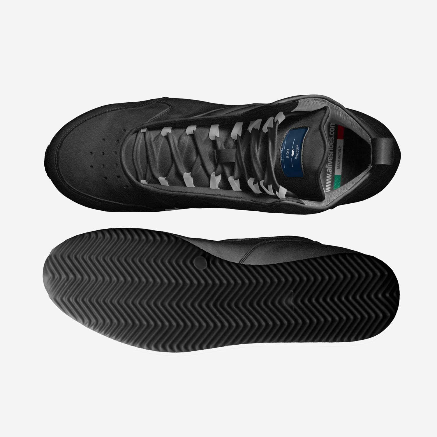 DQ'S custom made in Italy shoes by David Qualls | Top view
