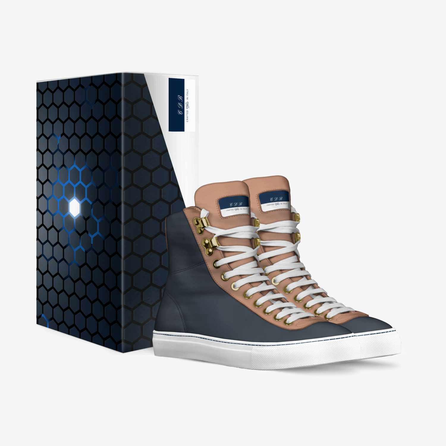 C D B custom made in Italy shoes by Chasing Dat Bag | Box view