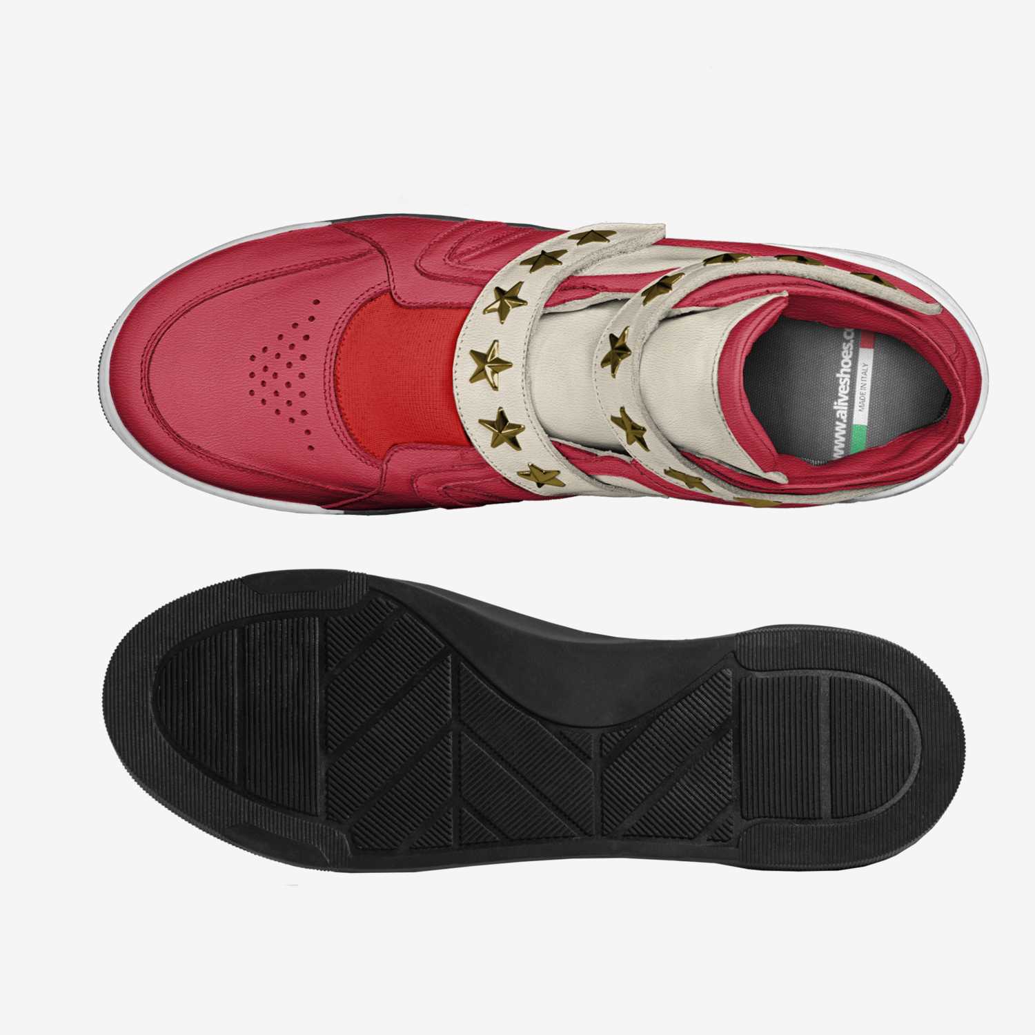 UnderRated  custom made in Italy shoes by Underrated Denim | Top view