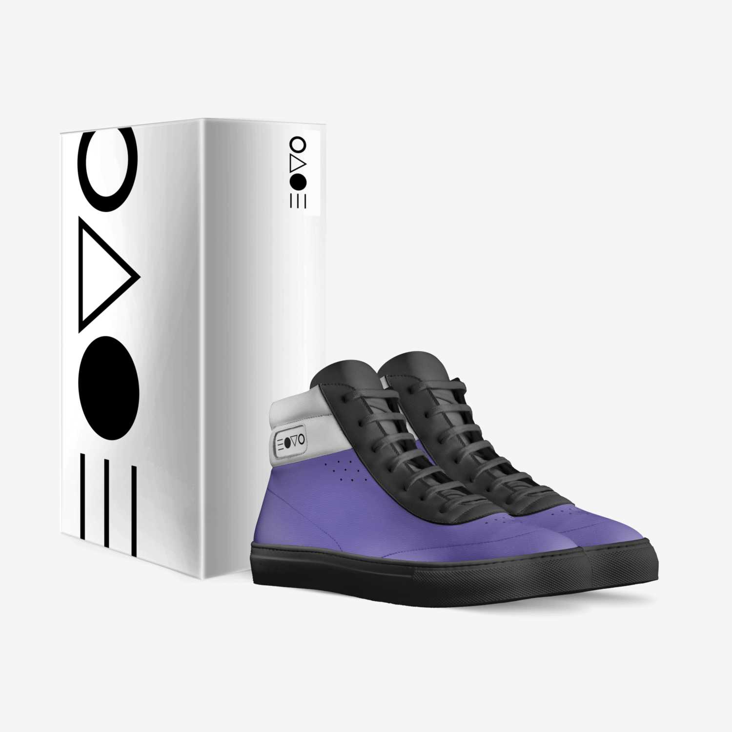 Moonwalker custom made in Italy shoes by Jaida Thompson | Box view