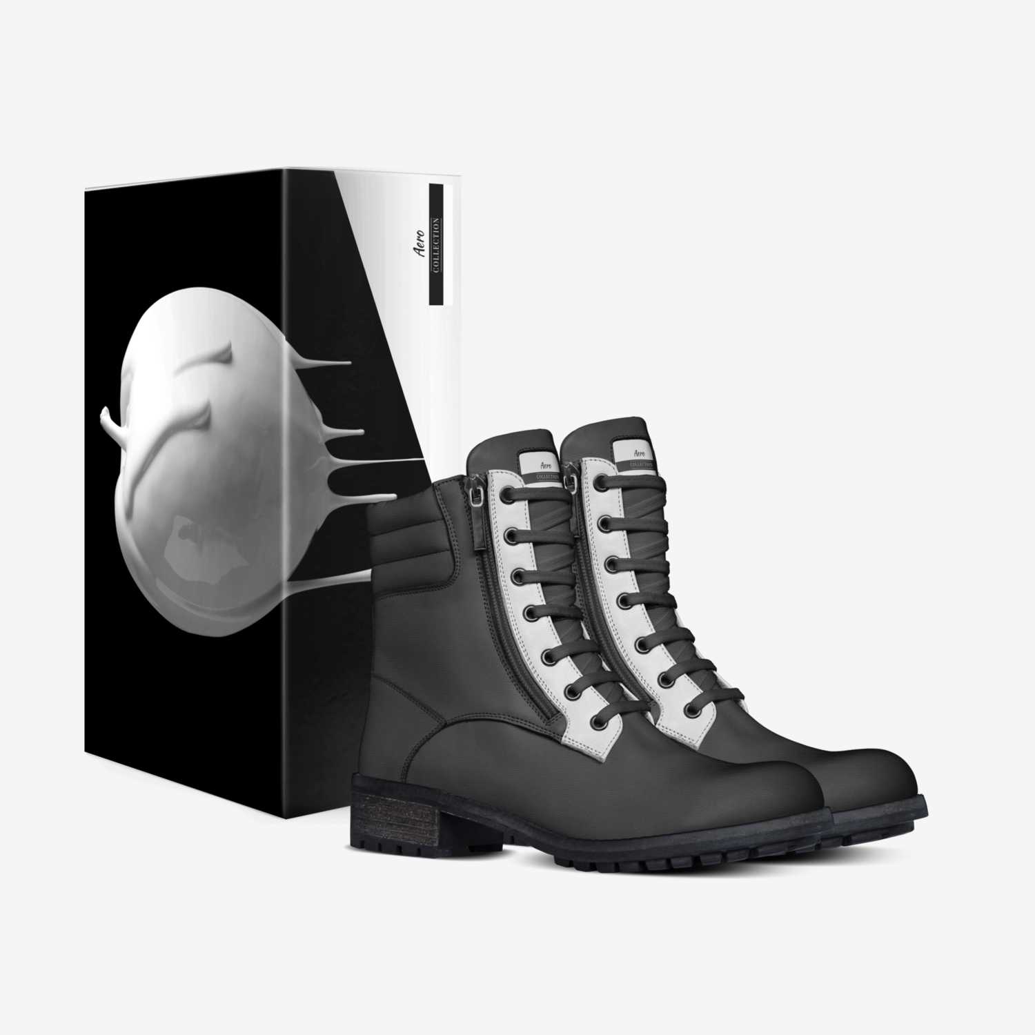 Aero custom made in Italy shoes by Diego Peavy | Box view