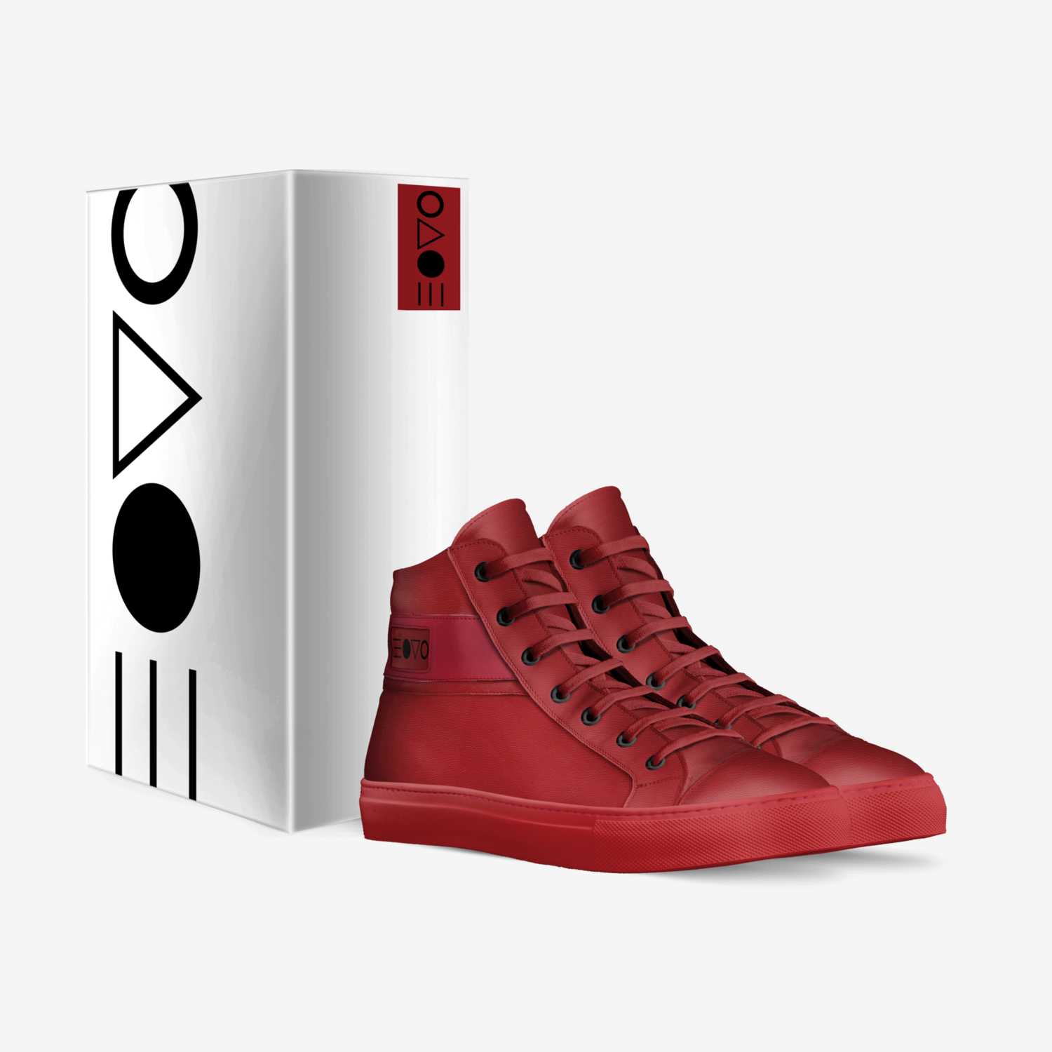 Mars custom made in Italy shoes by Jaida Thompson | Box view