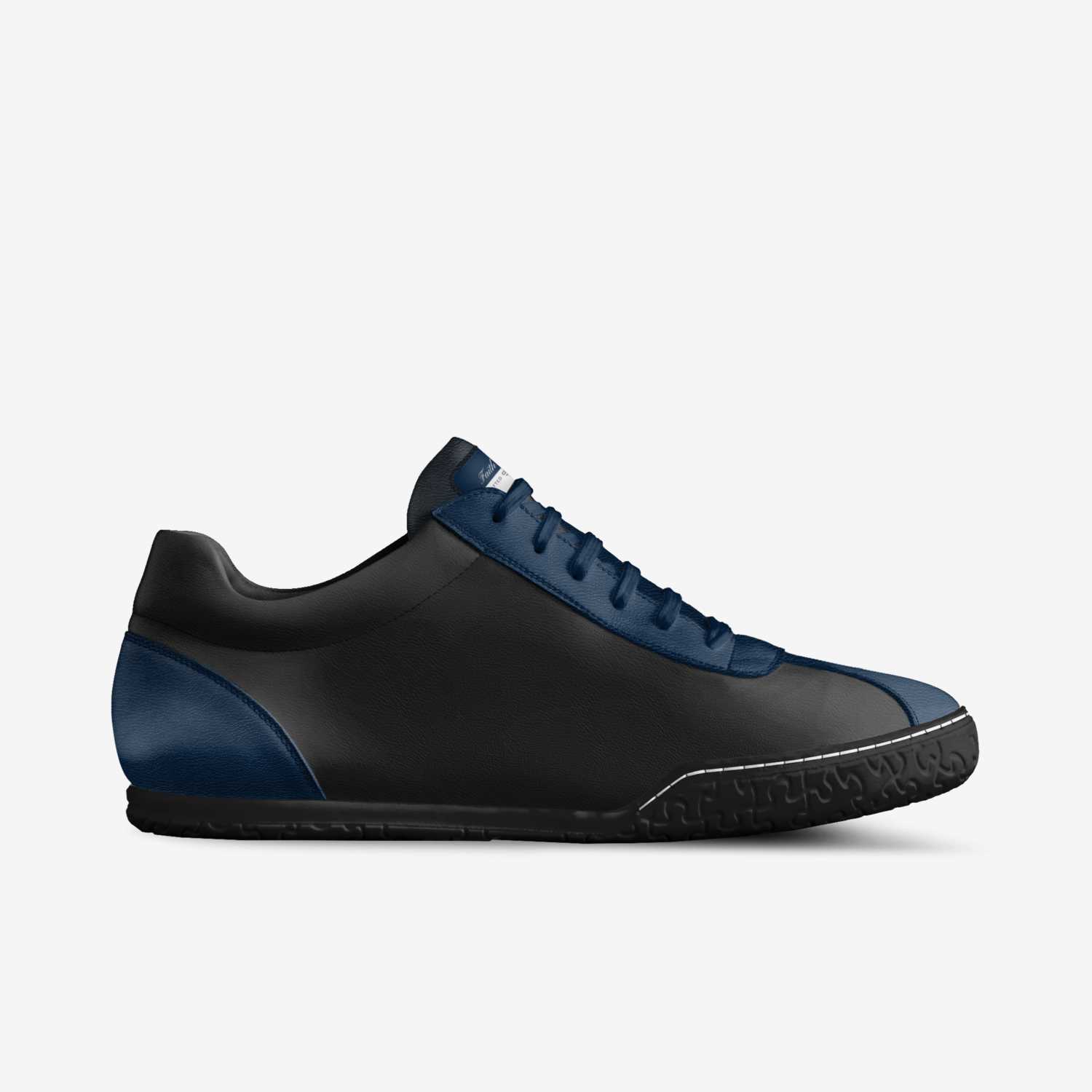 Faith Walk  custom made in Italy shoes by Shrmeeka White | Side view