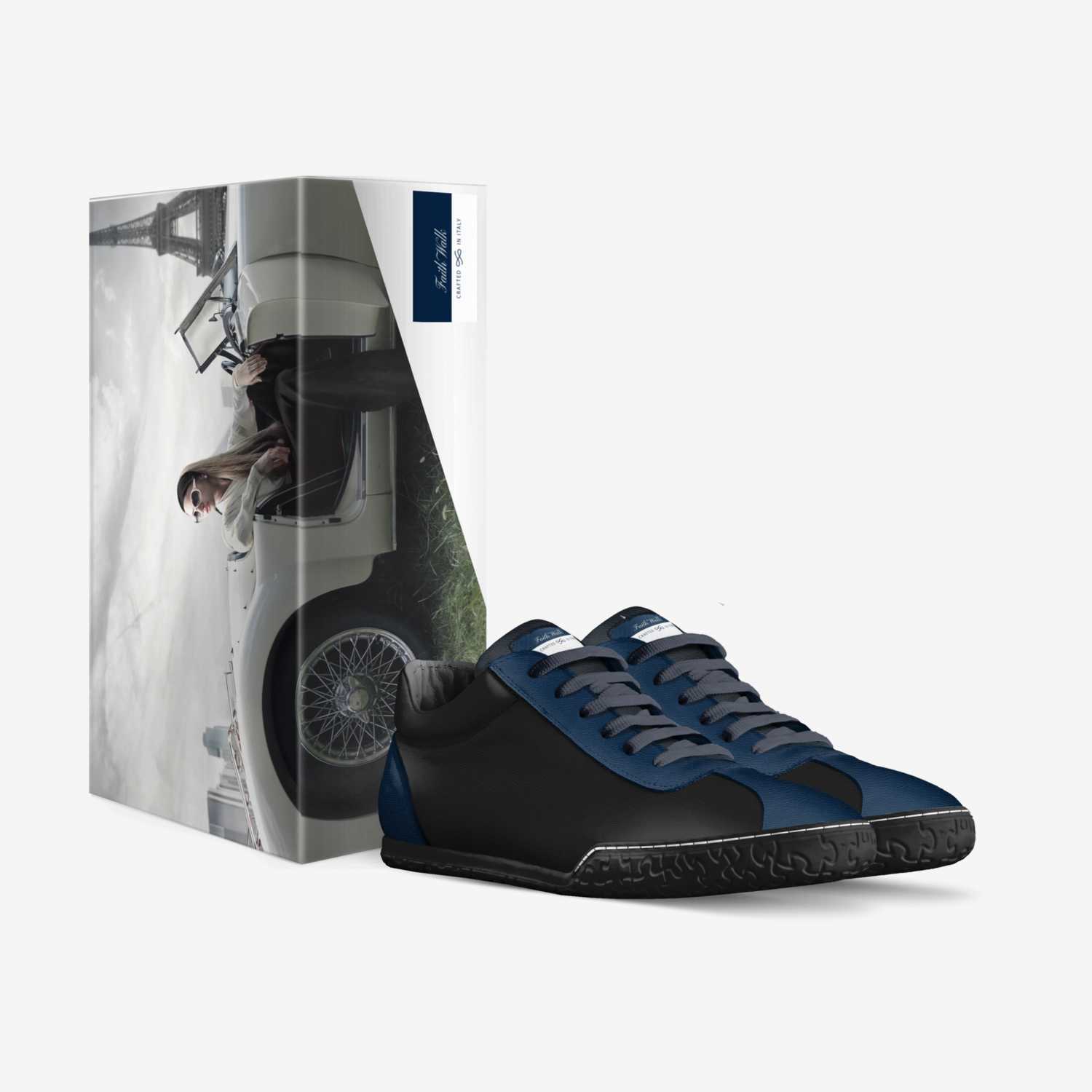 Faith Walk  custom made in Italy shoes by Shrmeeka White | Box view