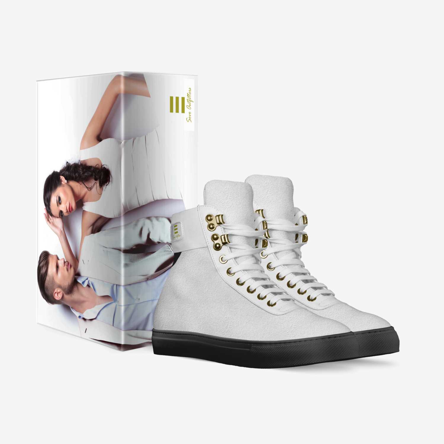 Royalty custom made in Italy shoes by Jaida Thompson | Box view