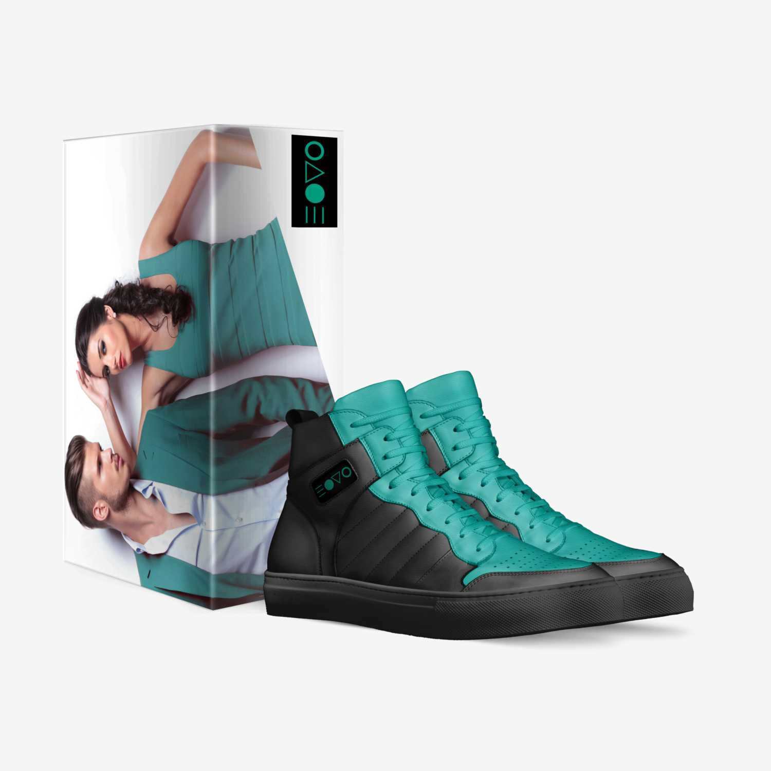 Neptune custom made in Italy shoes by Jaida Thompson | Box view