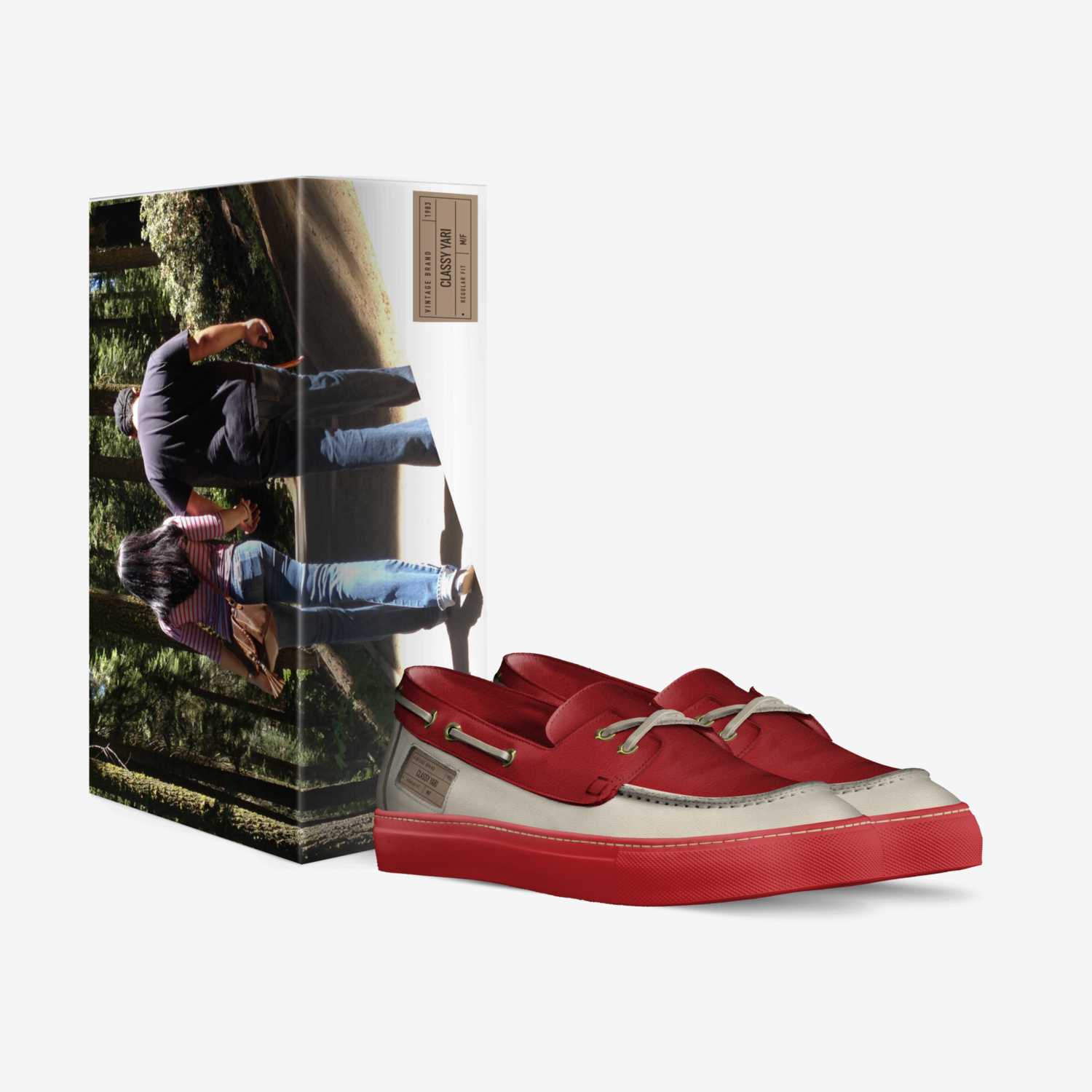CLASSY YARI custom made in Italy shoes by Nelson Cruz | Box view
