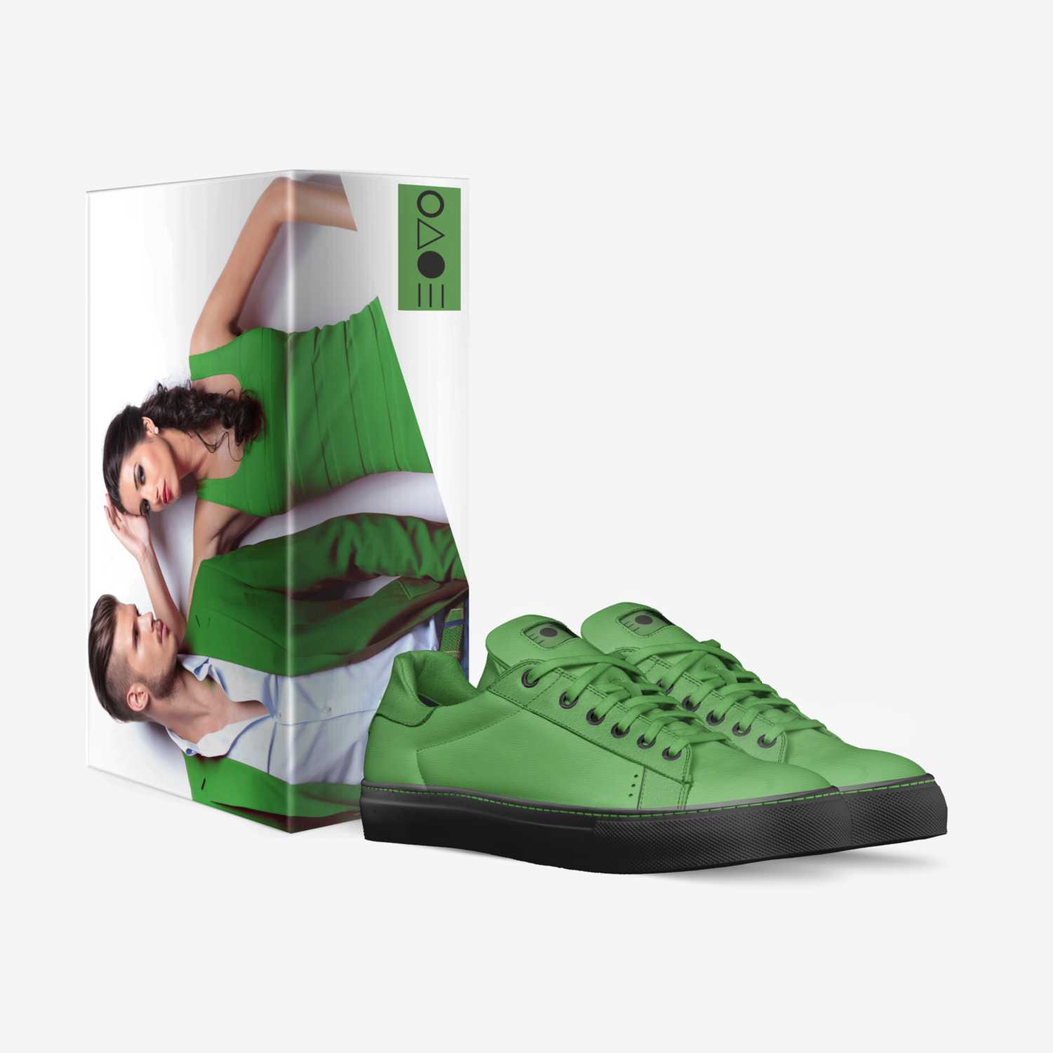 Mode custom made in Italy shoes by Jaida Thompson | Box view