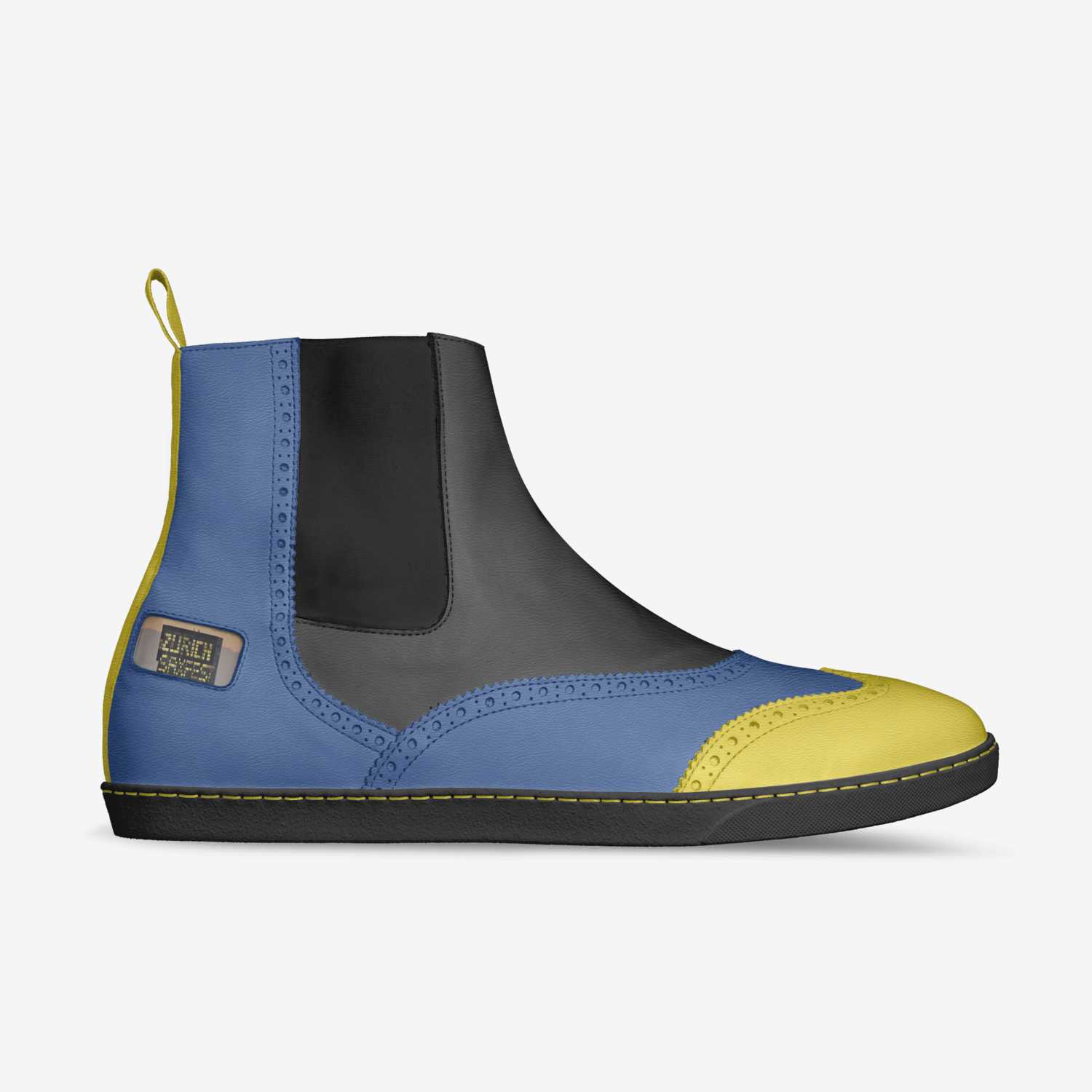 sax custom made in Italy shoes by Vincent Magnin | Side view