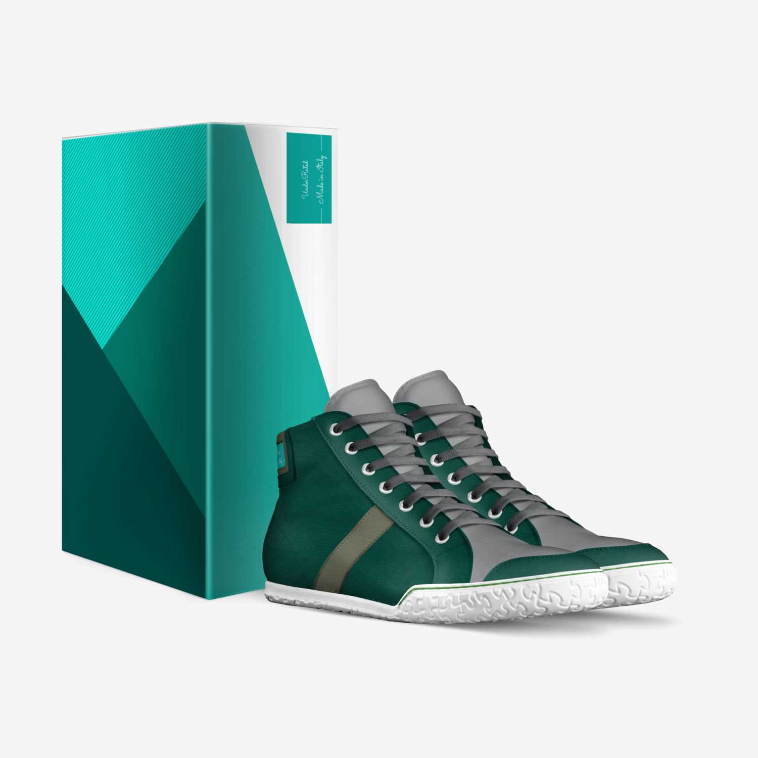 UnderRated  custom made in Italy shoes by Underrated Denim | Box view