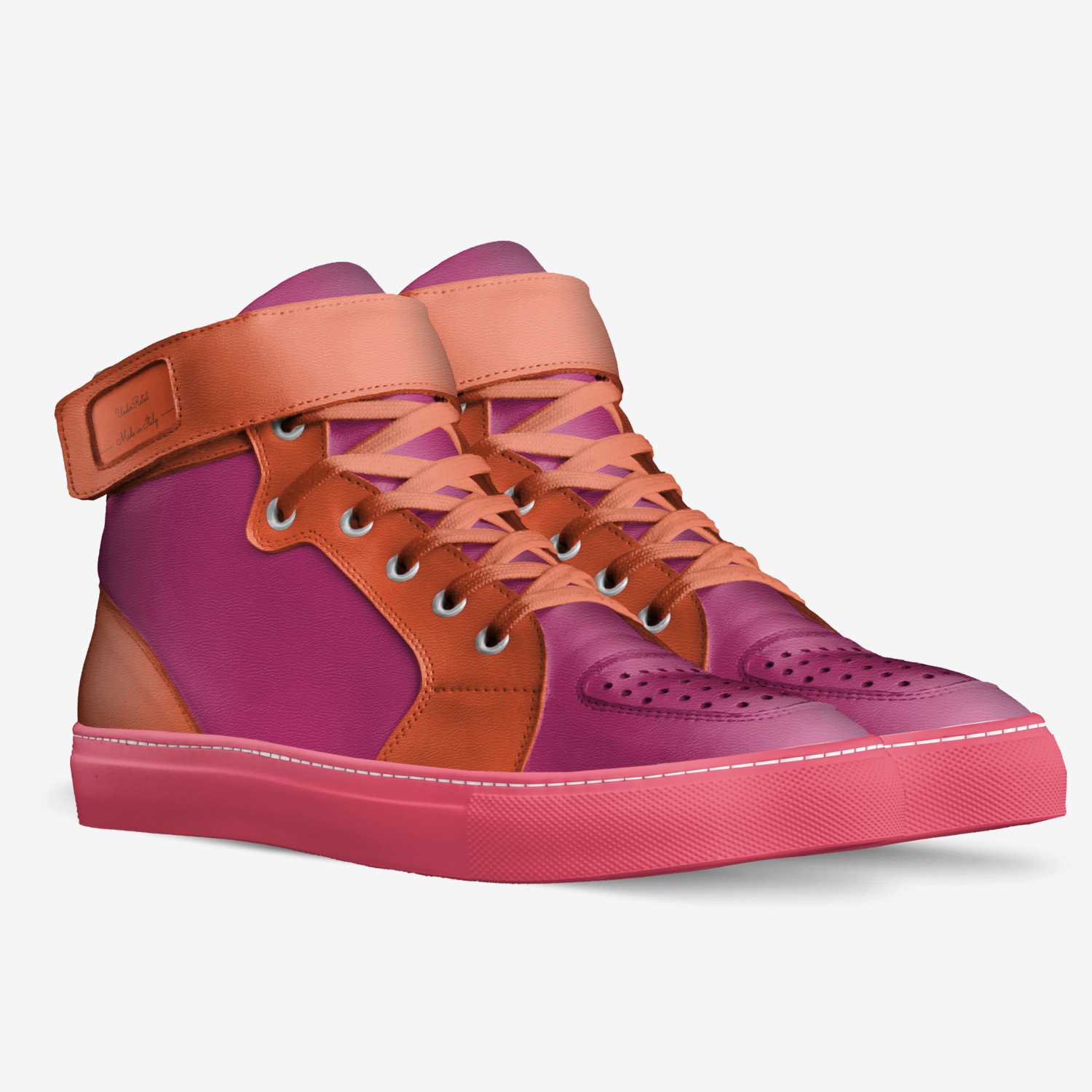 UnderRated  custom made in Italy shoes by Underrated Denim | Double view