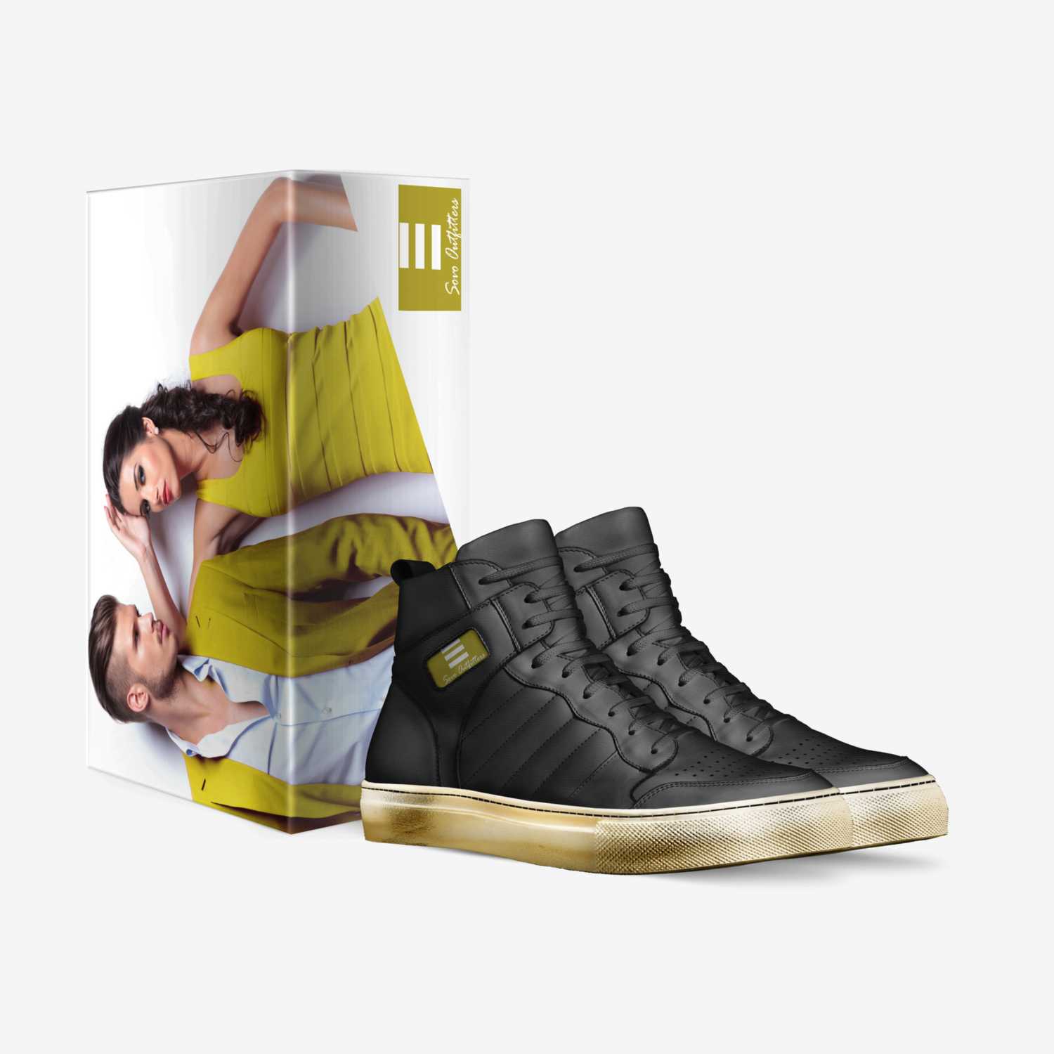 OVRLRD custom made in Italy shoes by Jaida Thompson | Box view