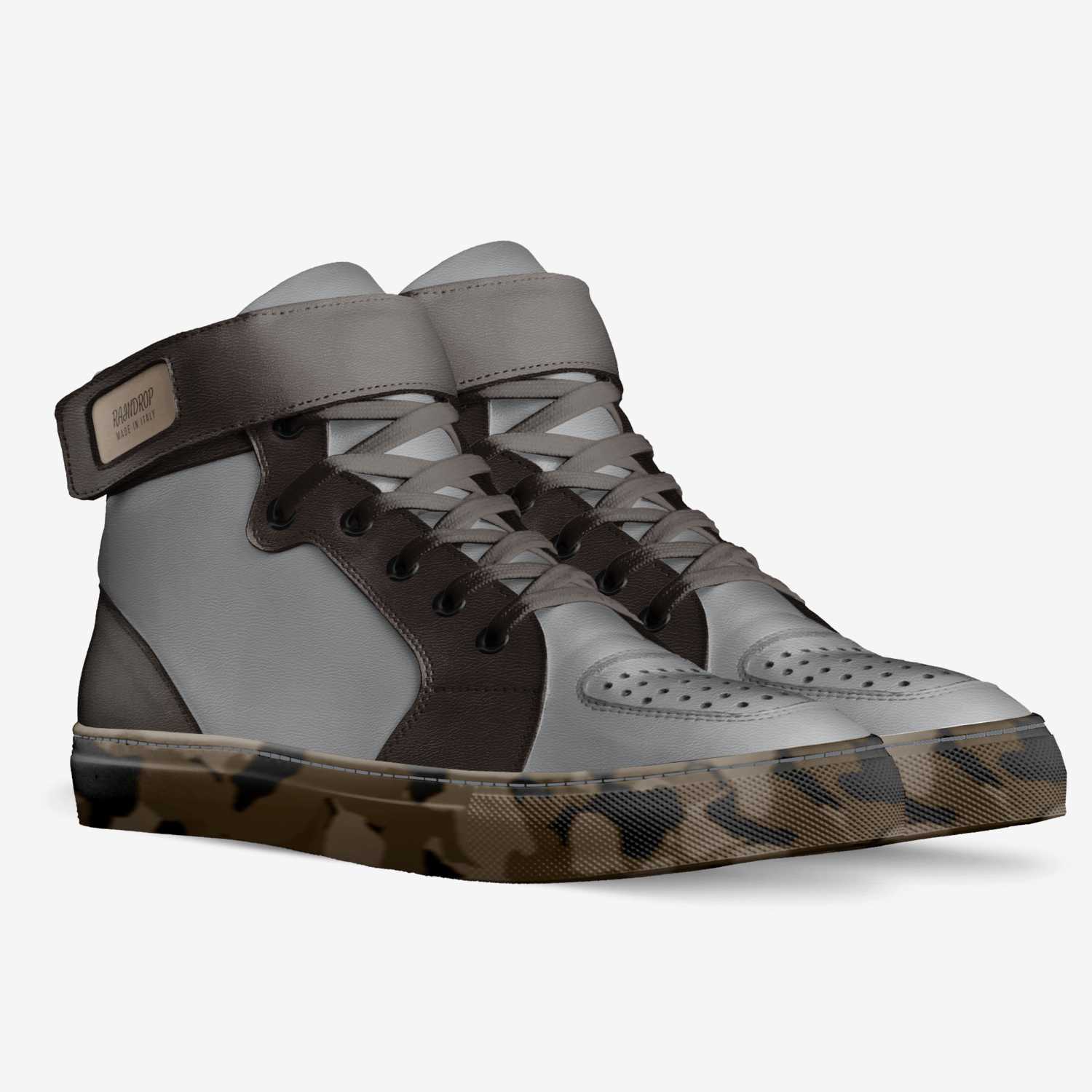 RAINDROP custom made in Italy shoes by Pedro Celorio Castillo | Double view