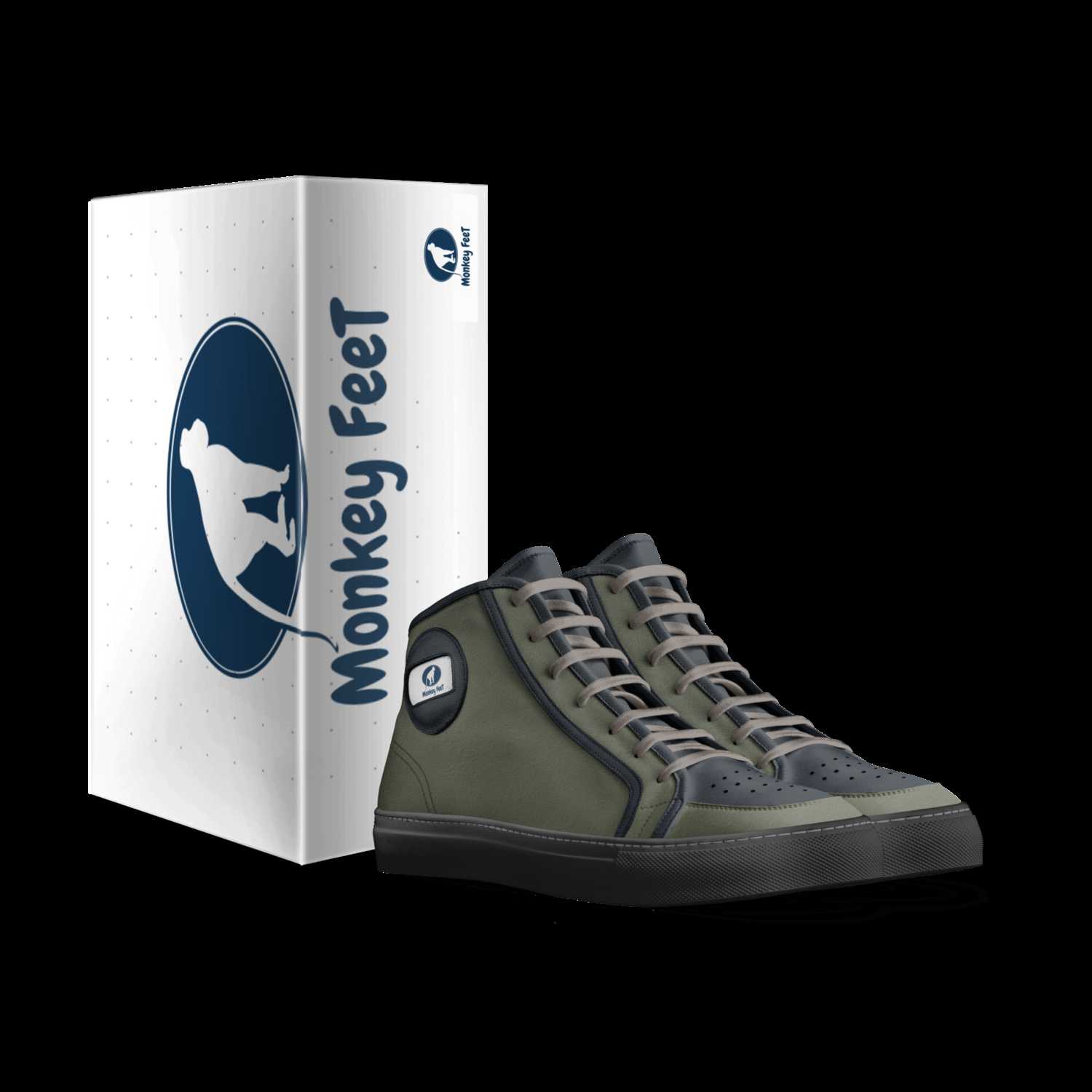 Monkey Feet A Custom Shoe concept by Pablo Pina