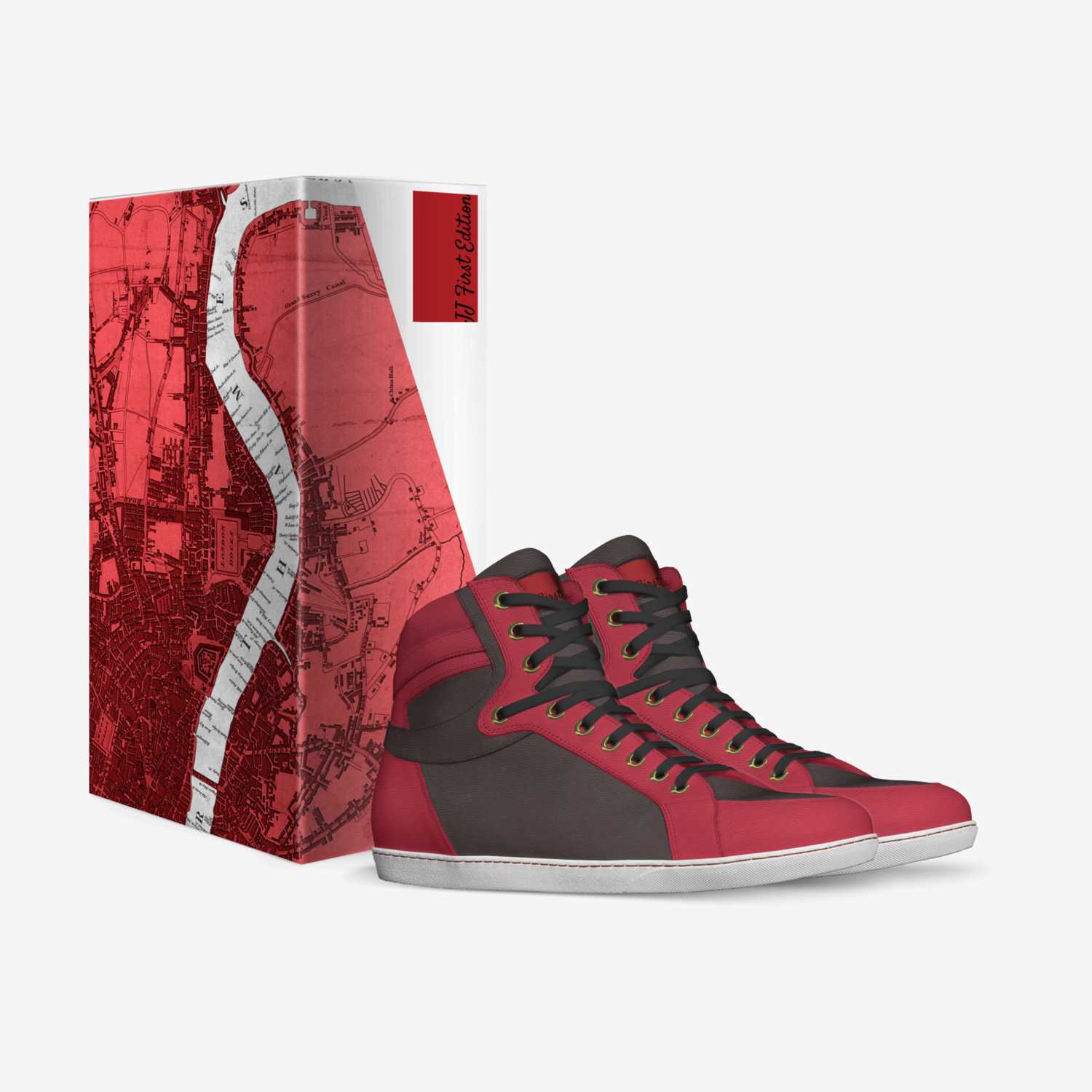 JJ First Edition custom made in Italy shoes by Jordan James | Box view