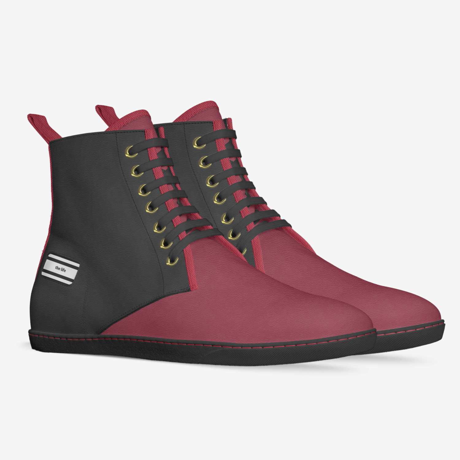 THE LIFE custom made in Italy shoes by Jaden Hope Miner | Double view