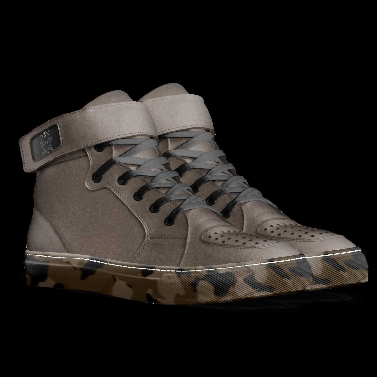 Soldier Boy A Custom Shoe concept by Nestor