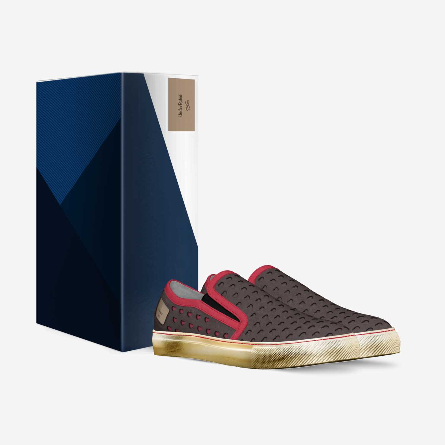 UnderRated  custom made in Italy shoes by Underrated Denim | Box view