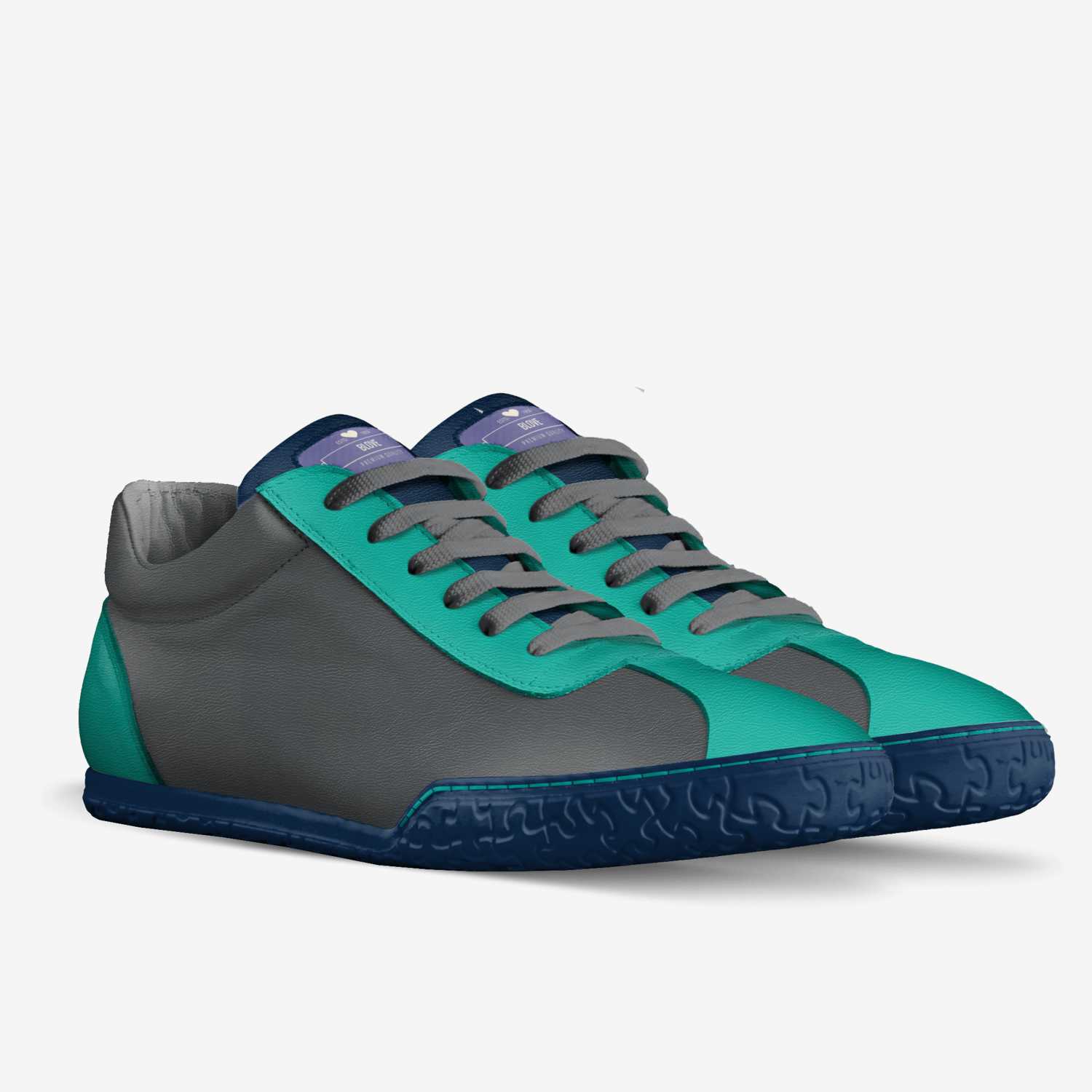Blove custom made in Italy shoes by Belinda Strong | Double view