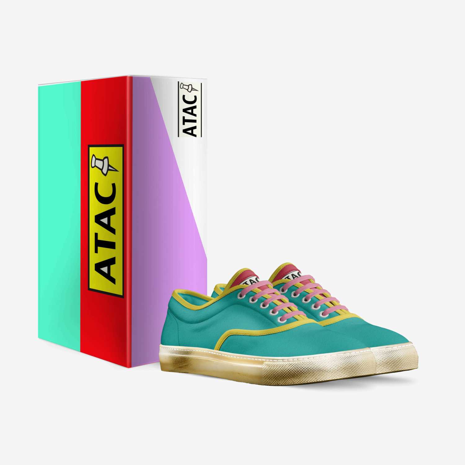 attic custom made in Italy shoes by Hunter Speagle | Box view