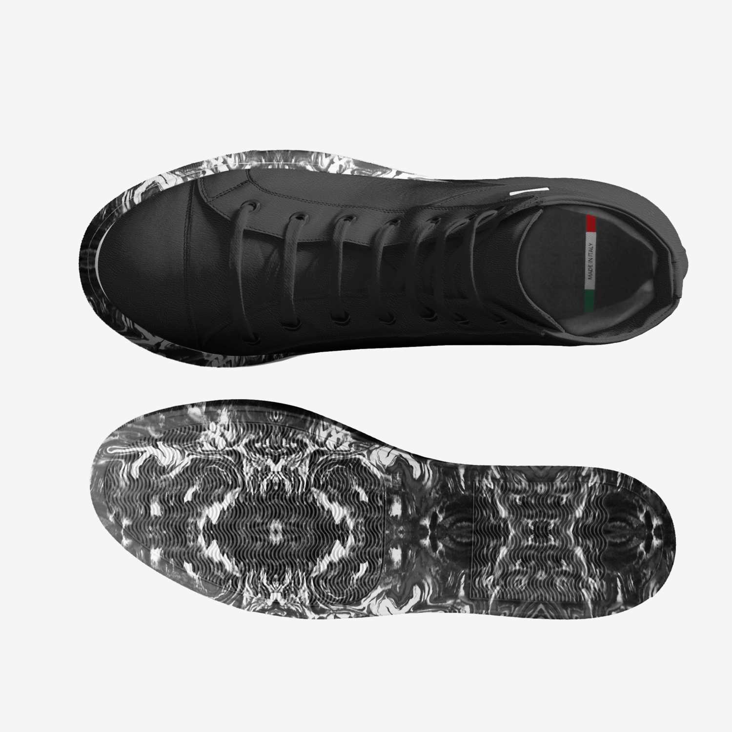 31 Black Ice Vegan custom made classic skaters 31 Black Ice Vegan artisan made in Italy shoes by Ali Tomineek