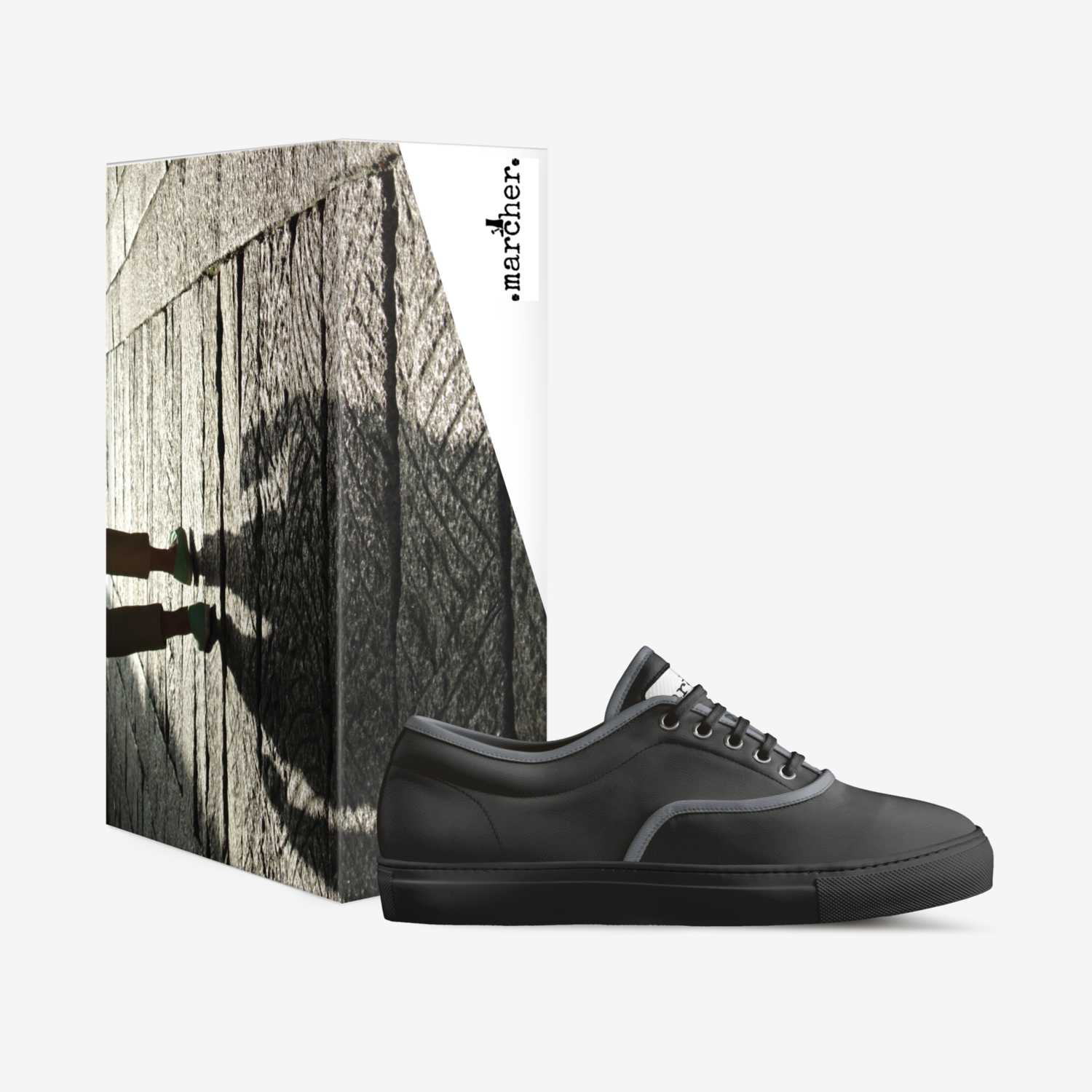 marcher custom made in Italy shoes by Lolly Gobble Bliss-bomb | Box view