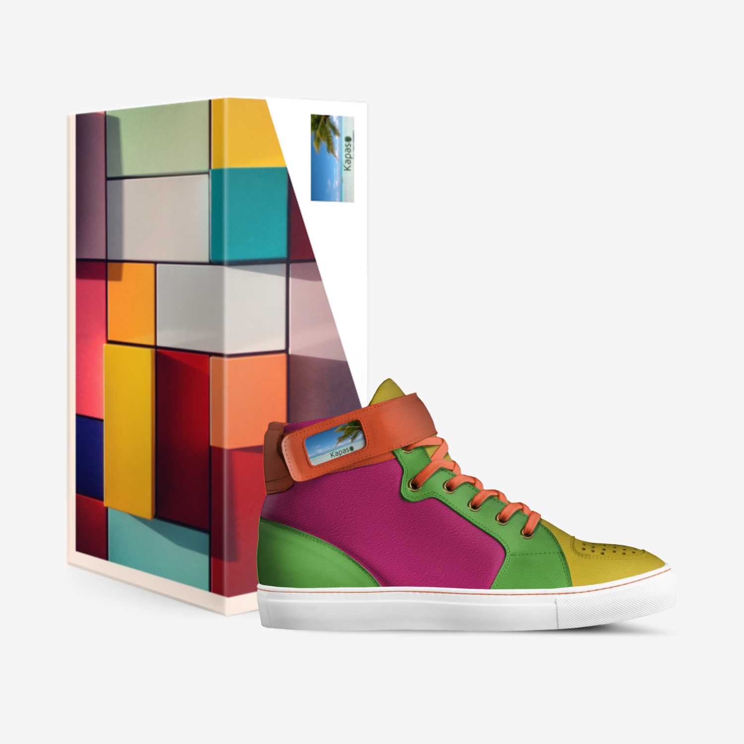 Kapas custom made in Italy shoes by Sanja Ruzic | Box view