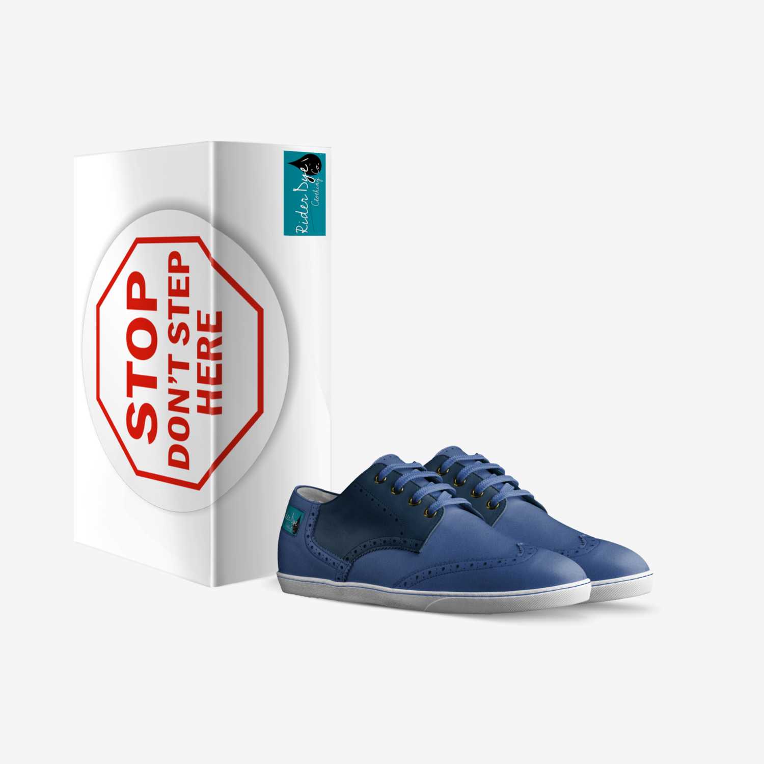 blue leather paint for shoes