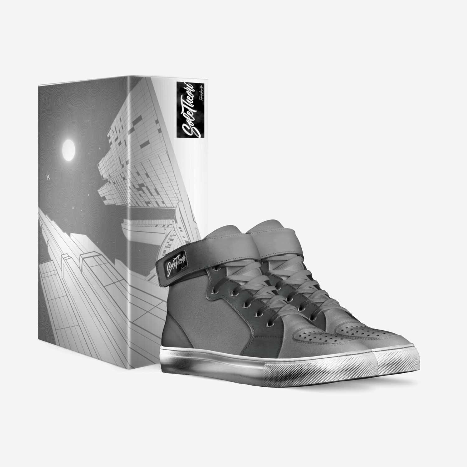 GrayCityShades custom made in Italy shoes by Wendell Tucker | Box view