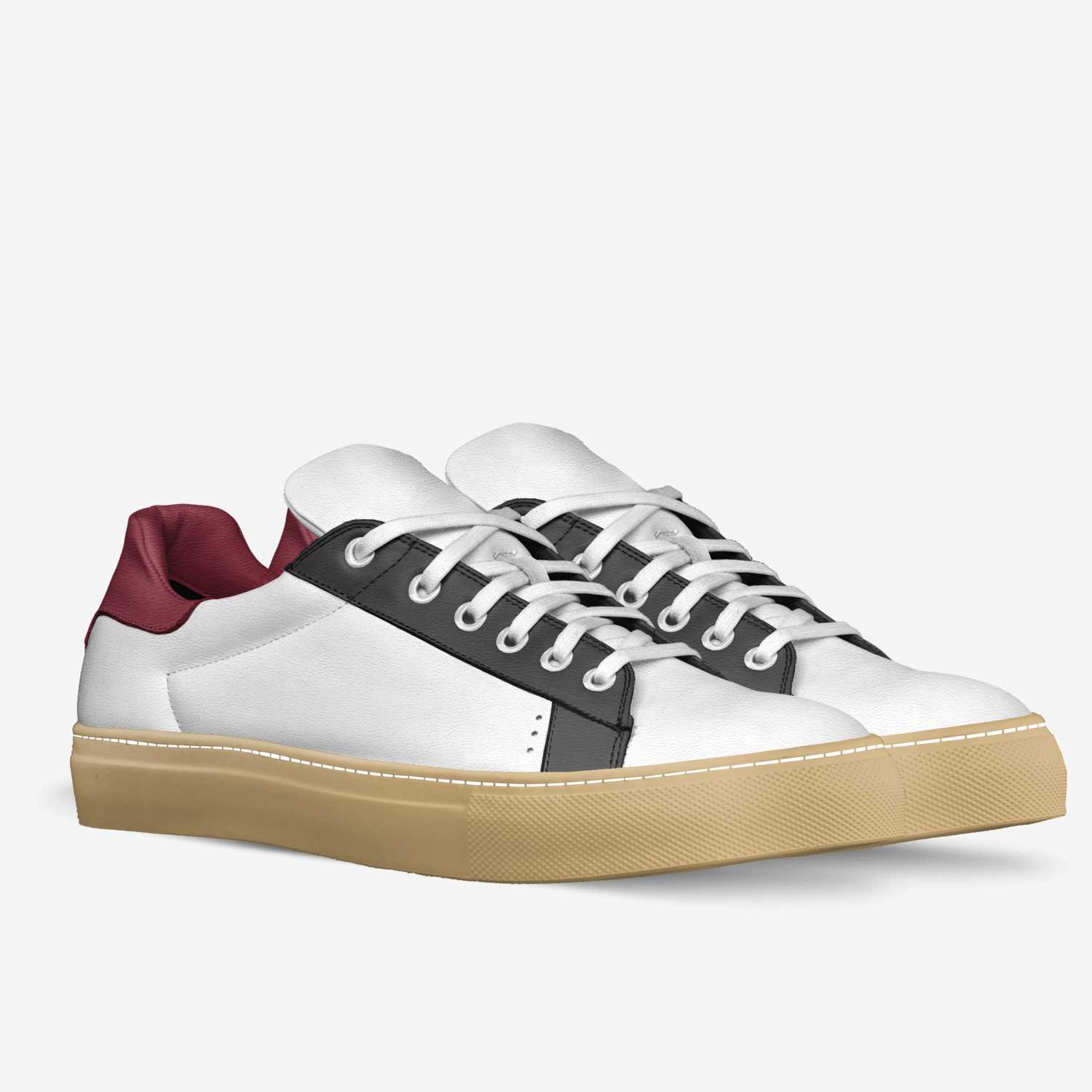 Gshsgs custom made in Italy shoes by Michela Luna Parkle | Double view