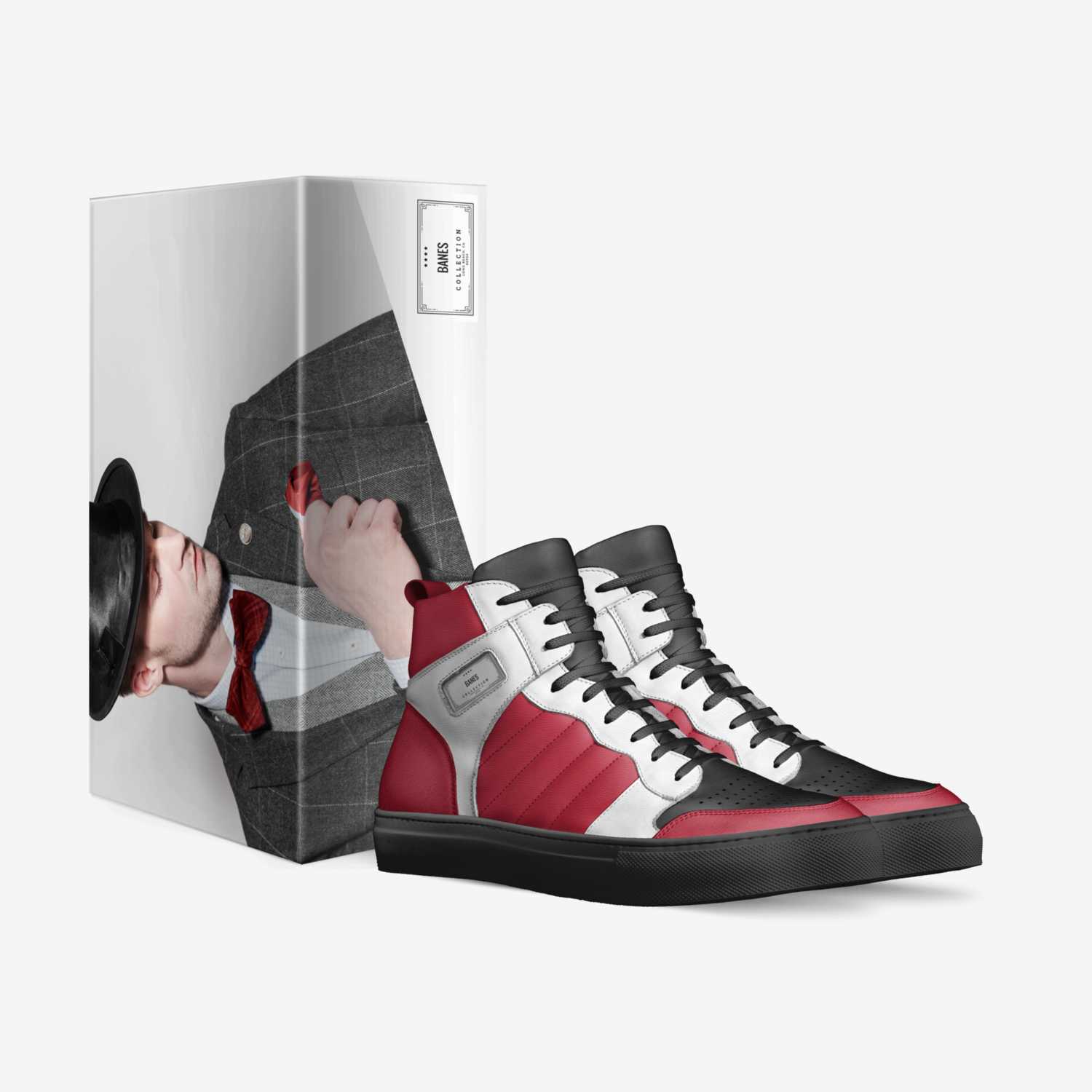 banes custom made in Italy shoes by Daquan Murphy | Box view