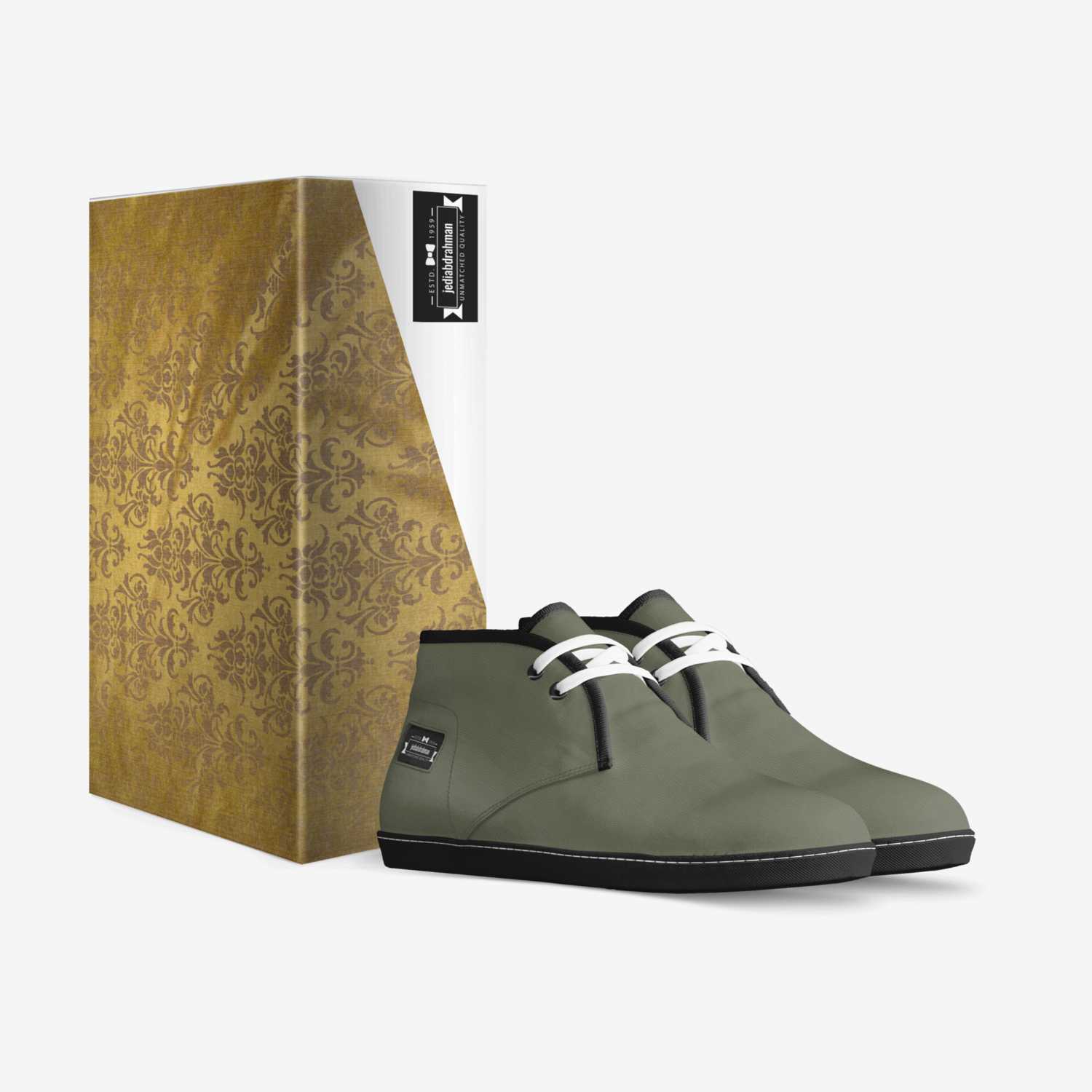 jedi custom made in Italy shoes by Zaidi Abdul Rahman | Box view