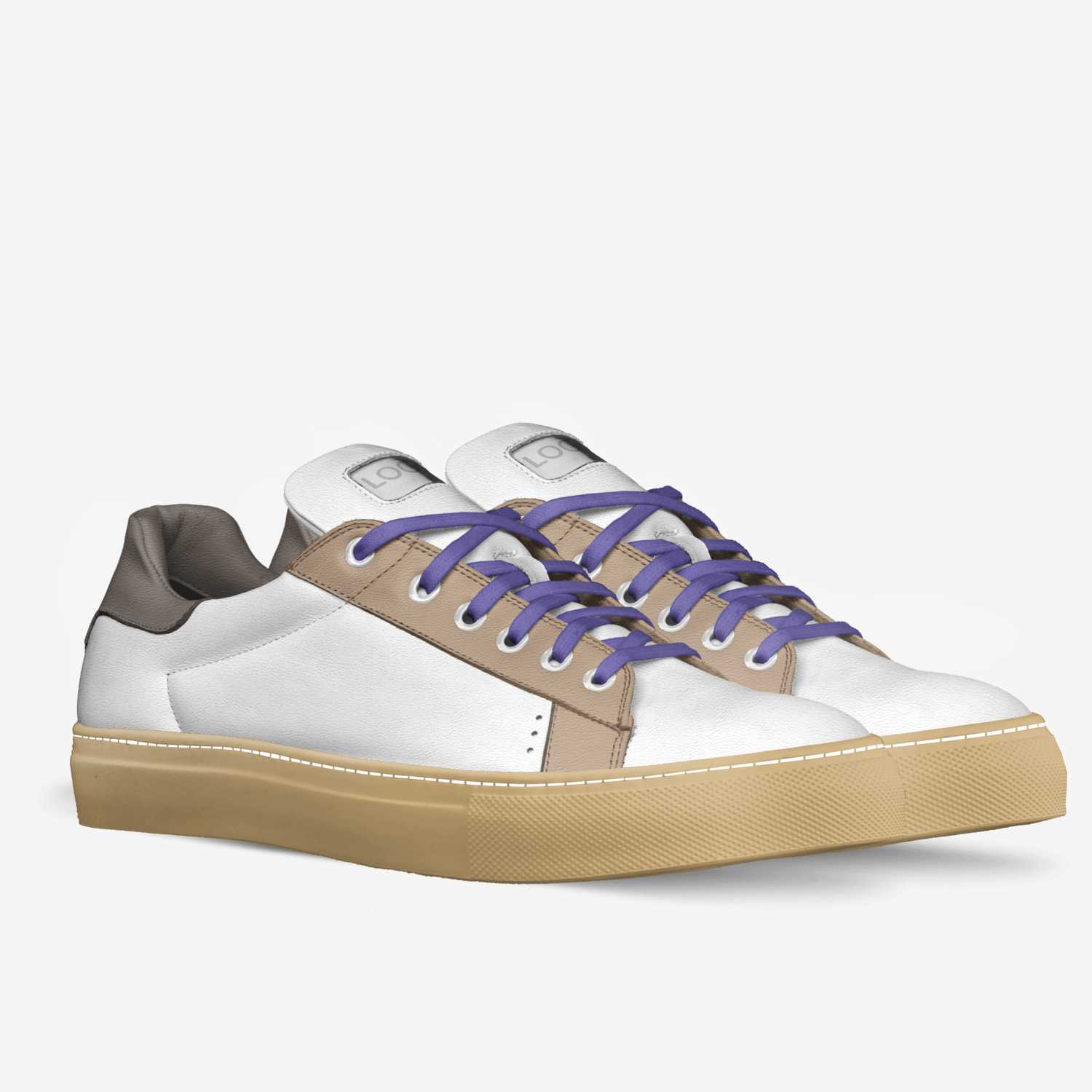 Shhshshs custom made in Italy shoes by Michela Luna Parkle | Double view