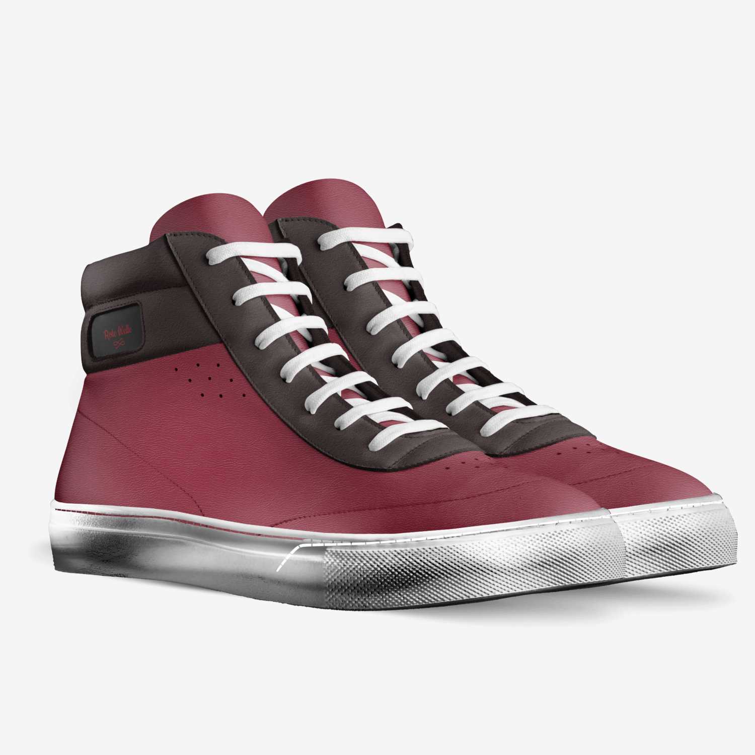 Rote Welle custom made in Italy shoes by Alex Harrison | Double view