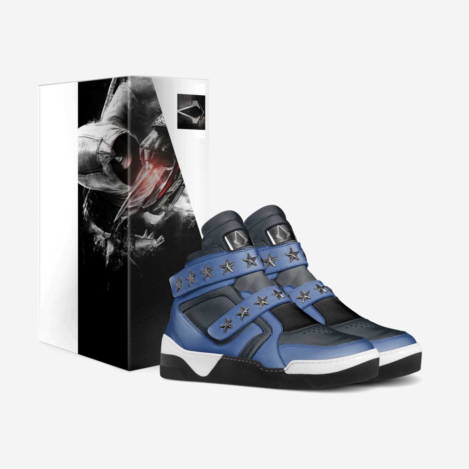 Razors custom made in Italy shoes by Mahlyk Woodfolk | Box view