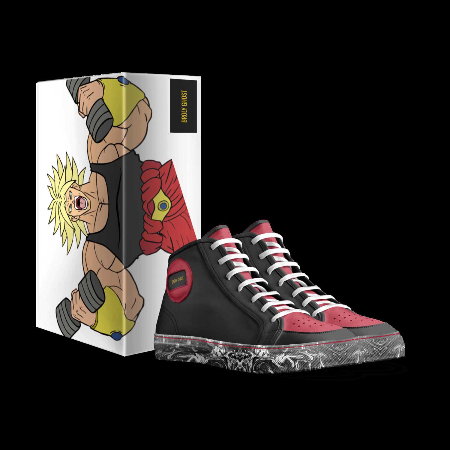 Broly | A Custom Shoe concept by 