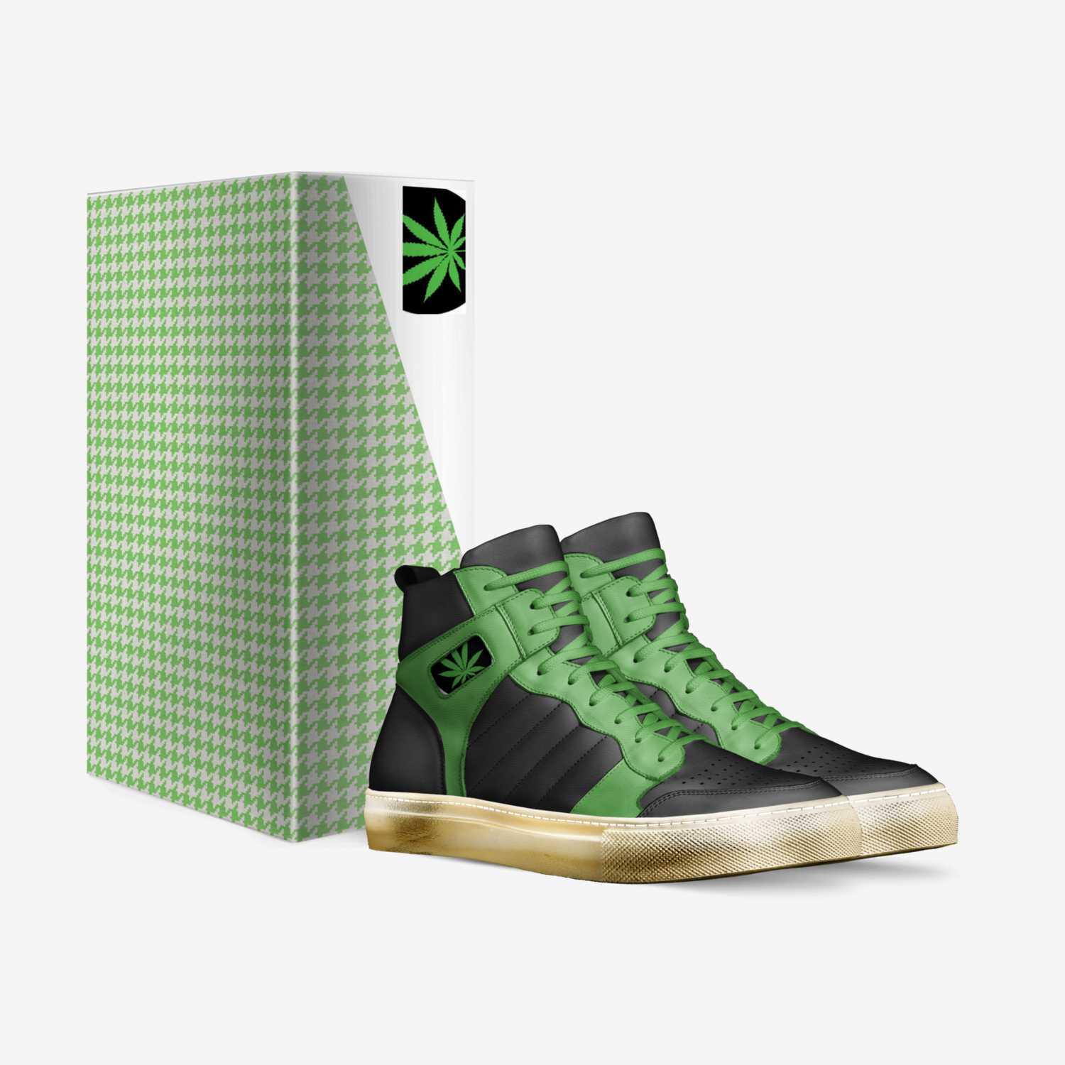 dark souls custom made in Italy shoes by Jazz Kush | Box view