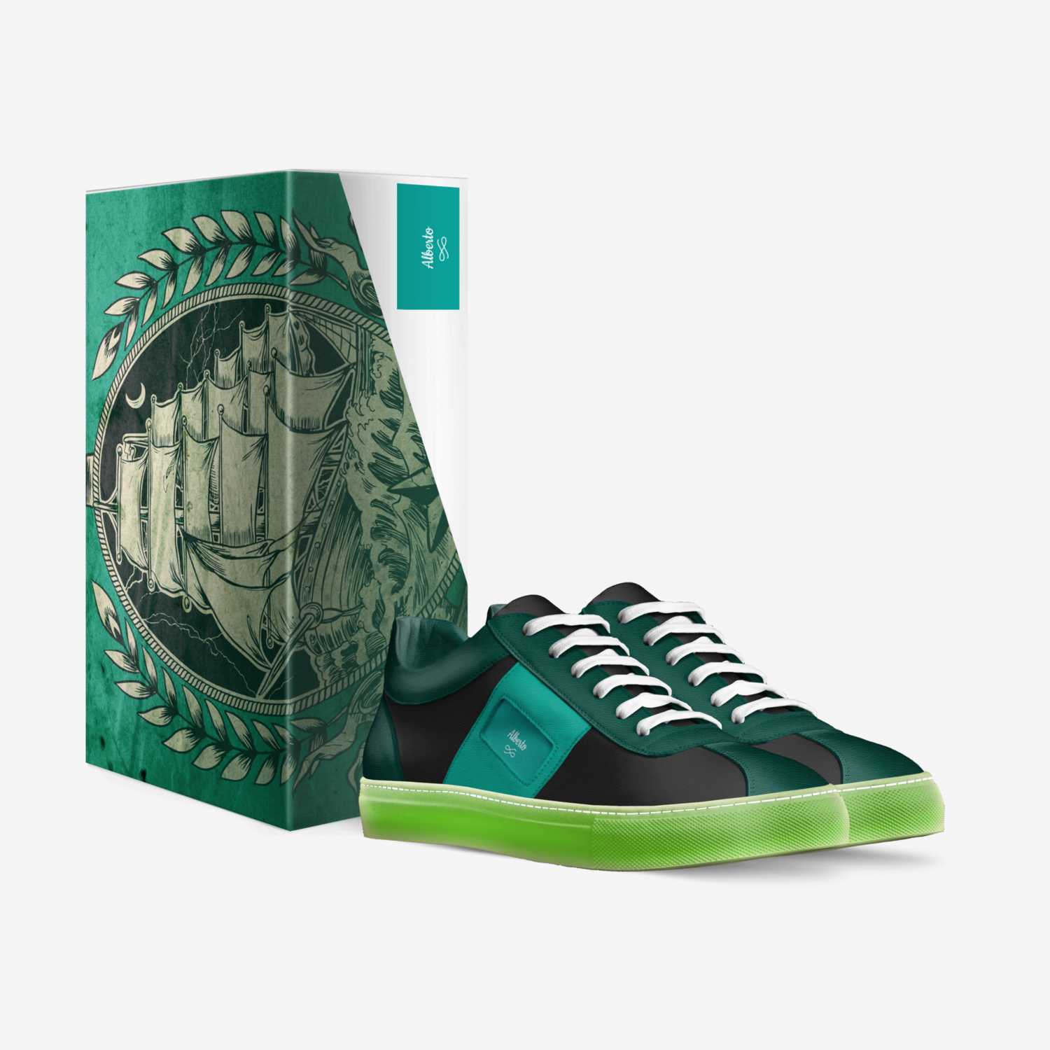 Alberto custom made in Italy shoes by Paul Brown | Box view
