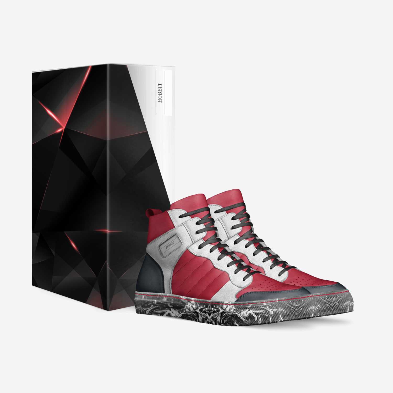 Wrestling custom made in Italy shoes by Rita Morales | Box view