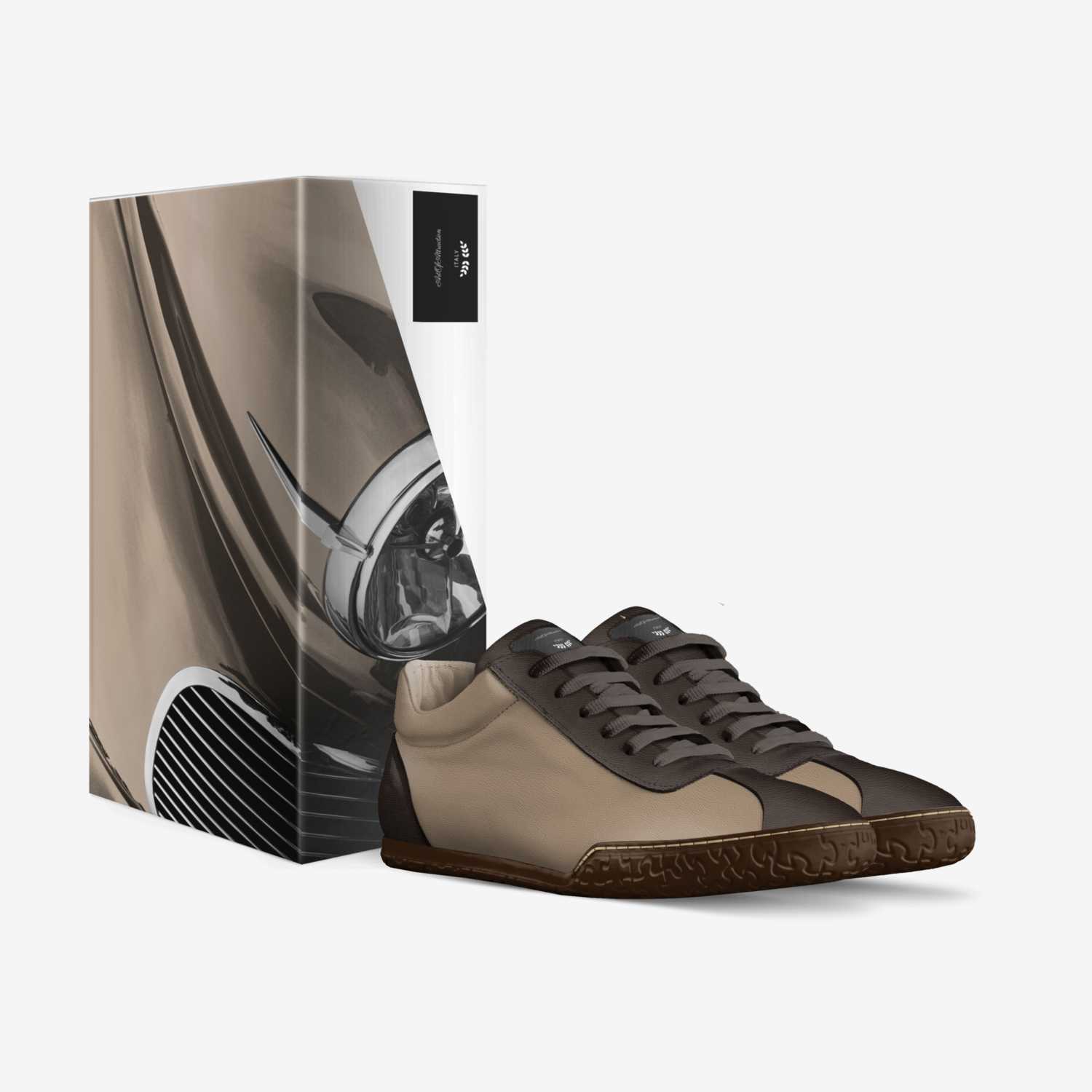 ArtOfAtrraction custom made in Italy shoes by Mervyn Riley | Box view
