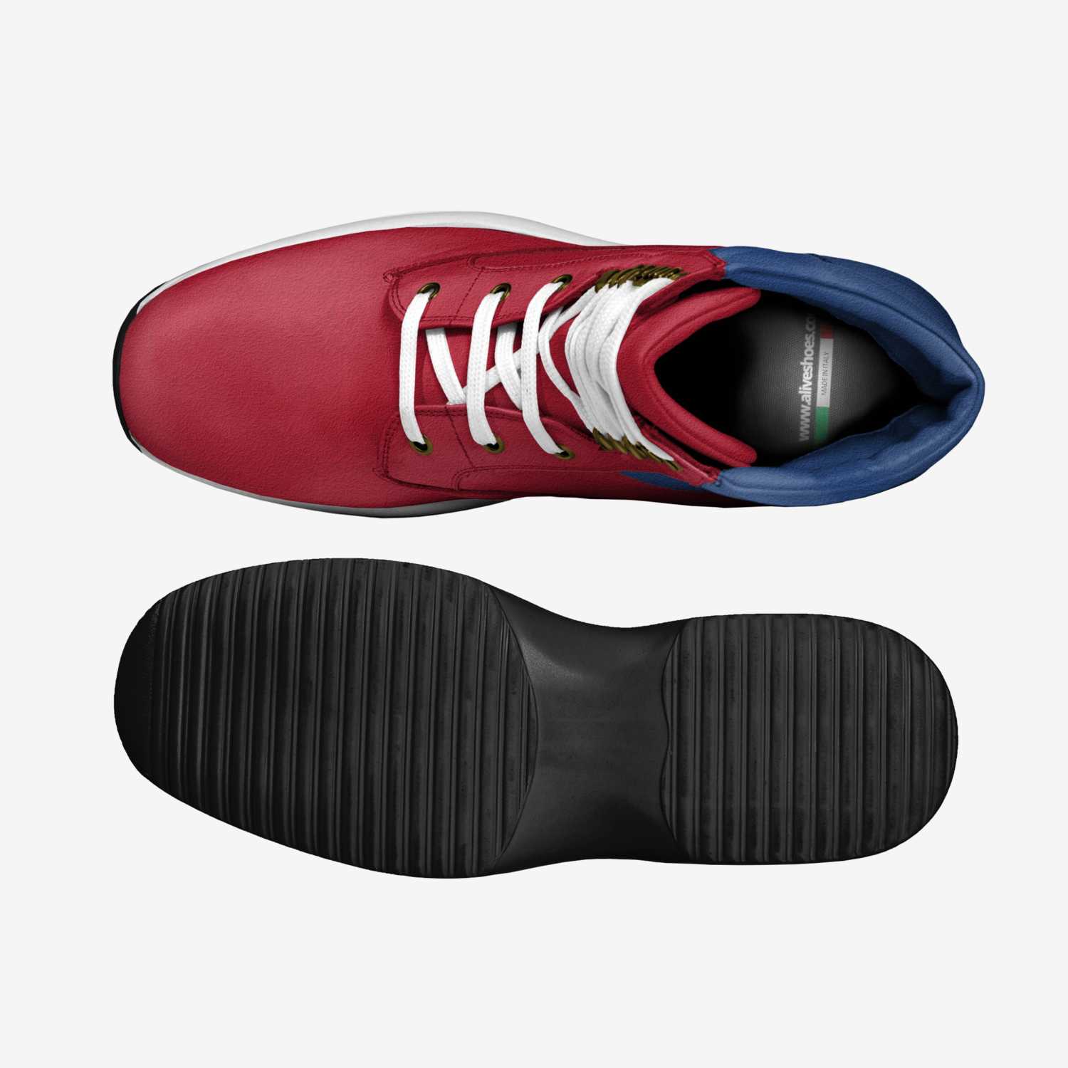 Erites custom made in Italy shoes by Chrishawn Aliza Taquan Lecounte | Top view