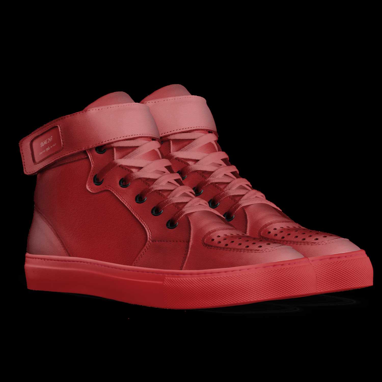 靴 rare  hi-top swag red archive SWAG 24/7 | A Custom Shoe concept by Dallad