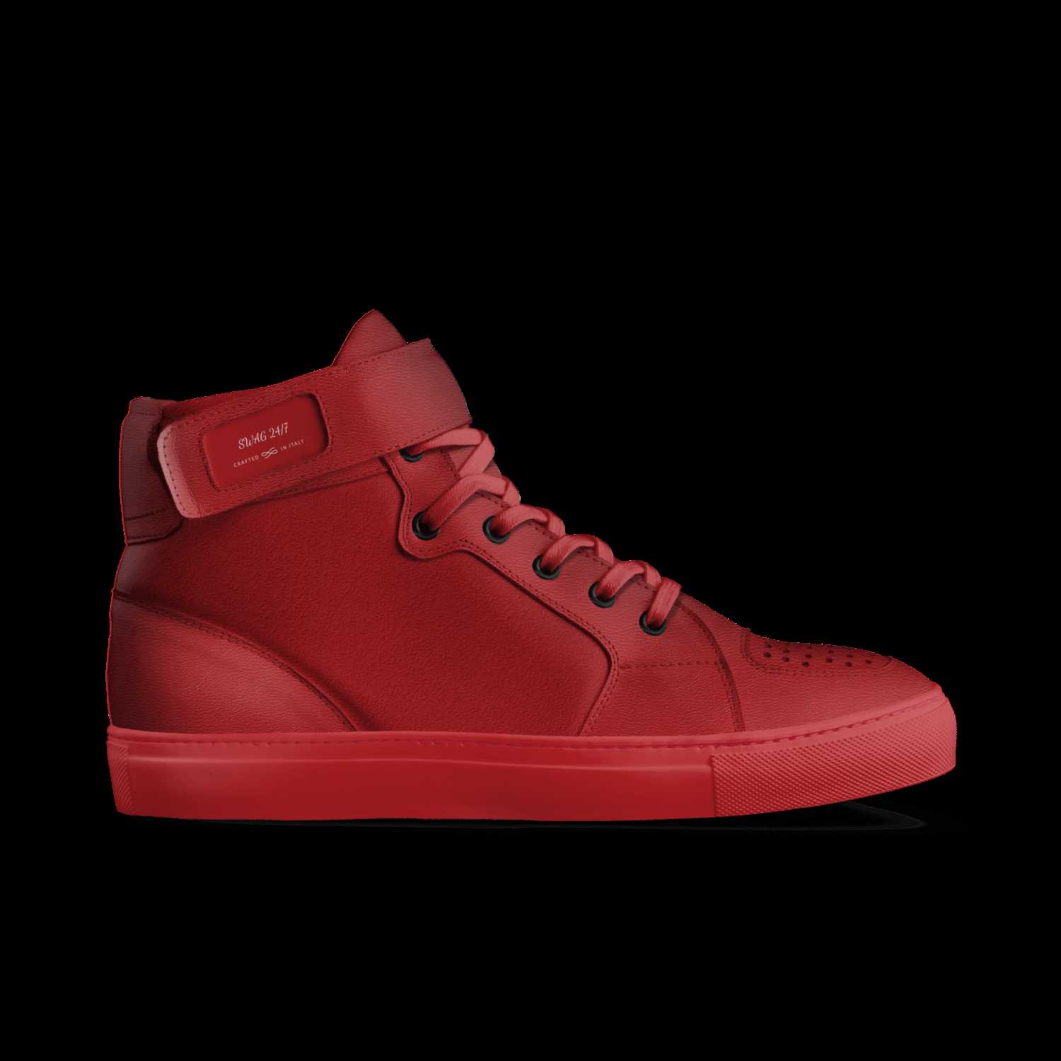 靴 rare  hi-top swag red archive SWAG 24/7 | A Custom Shoe concept by Dallad