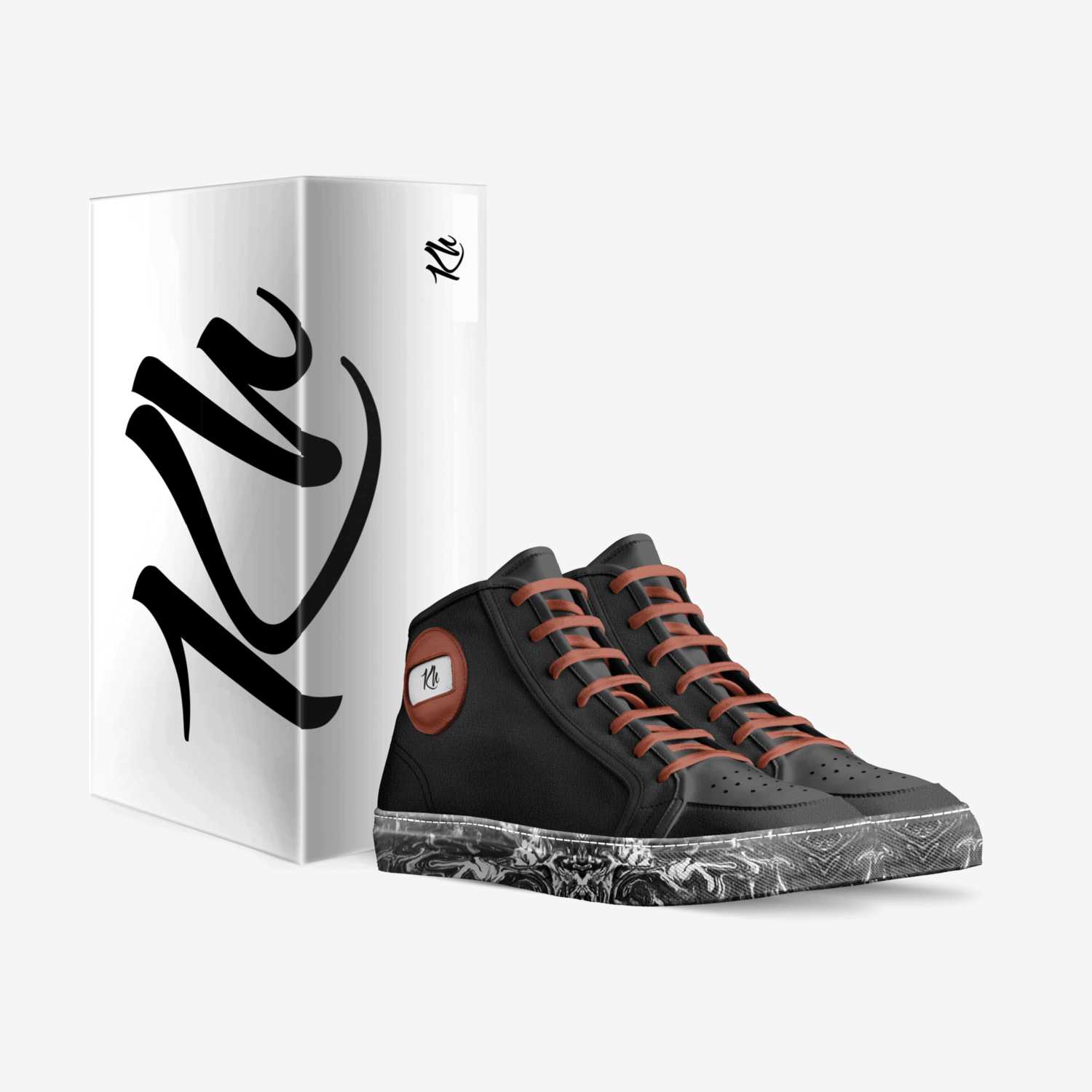 uno custom made in Italy shoes by Henry Kofi | Box view